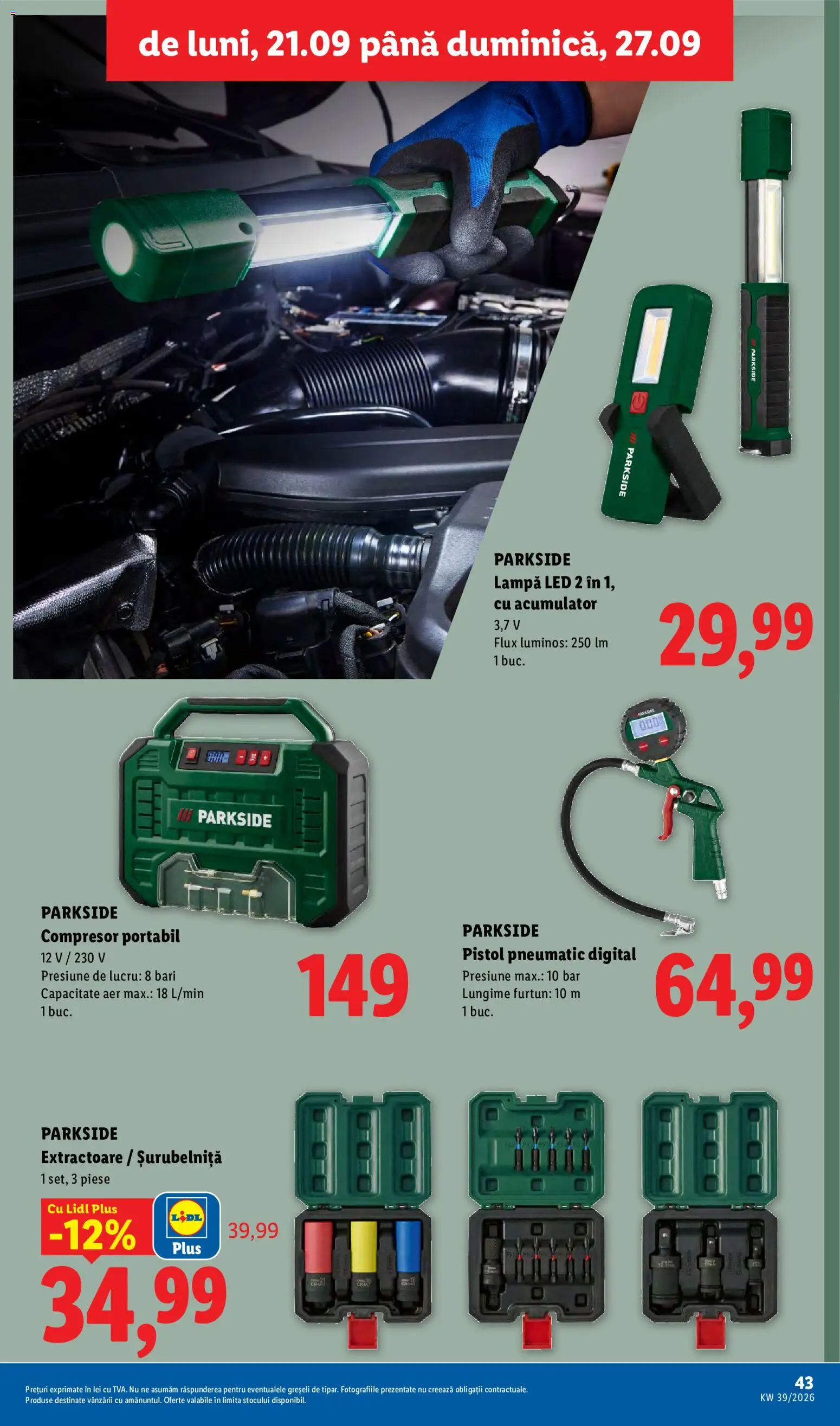 Catalog LIDL 21 - 26 Septembrie 2026 | Pagina 43