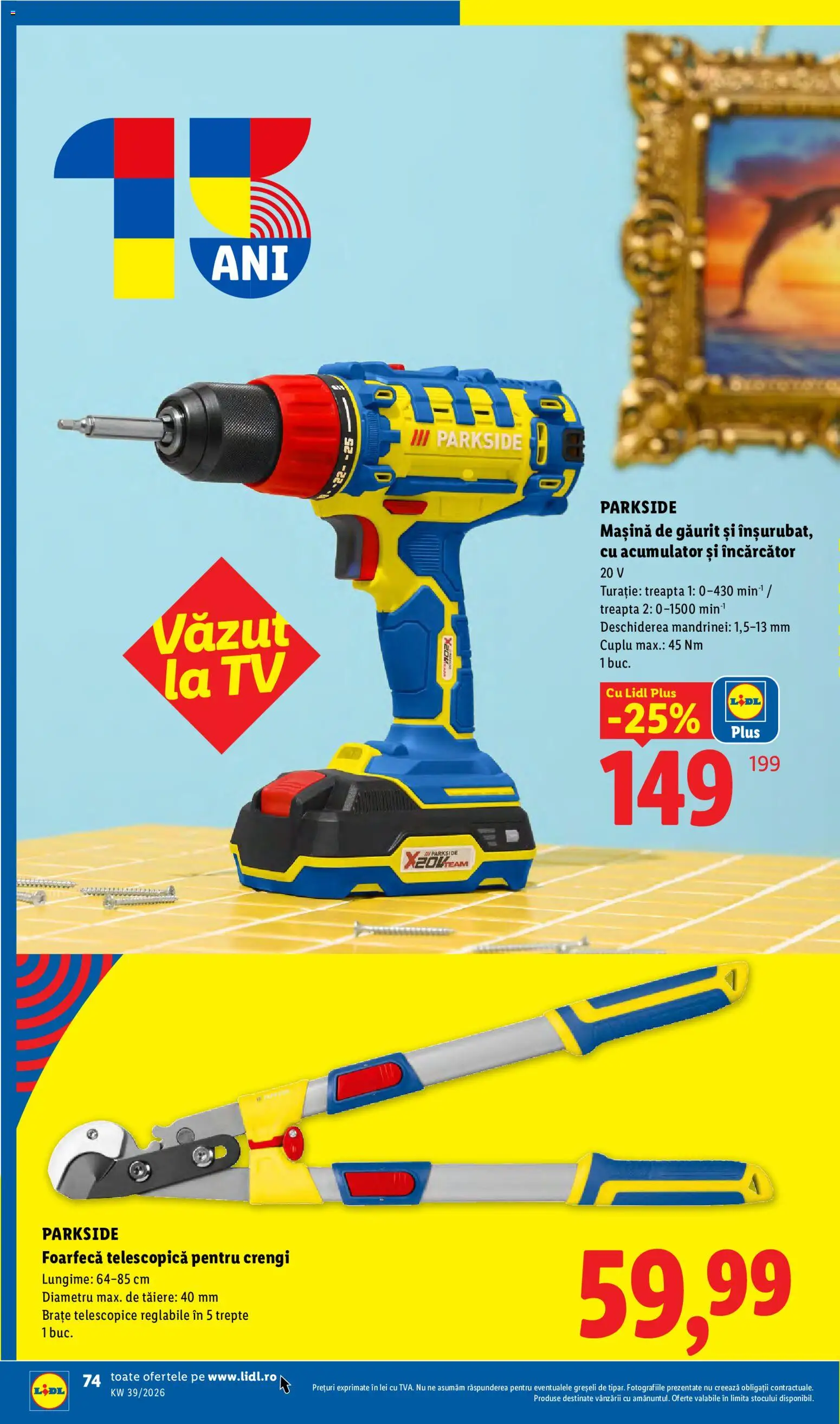 Catalog LIDL 21 - 26 Septembrie 2026 | Pagina 74