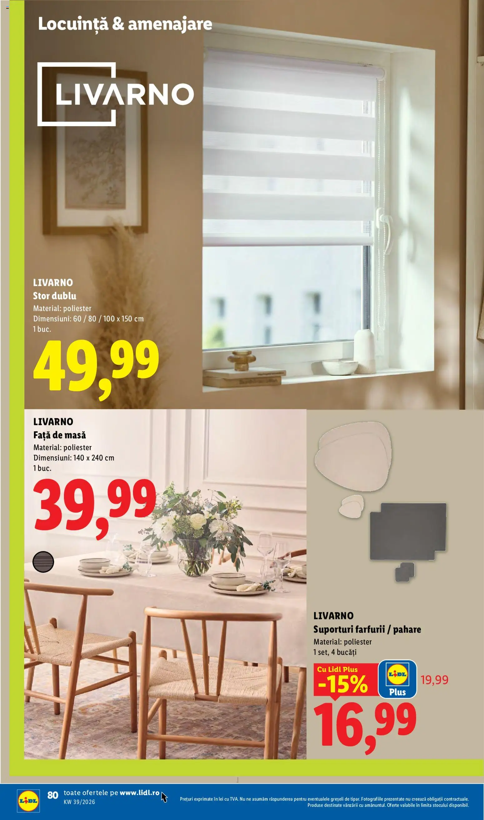 Catalog LIDL 21 - 26 Septembrie 2026 | Pagina 80