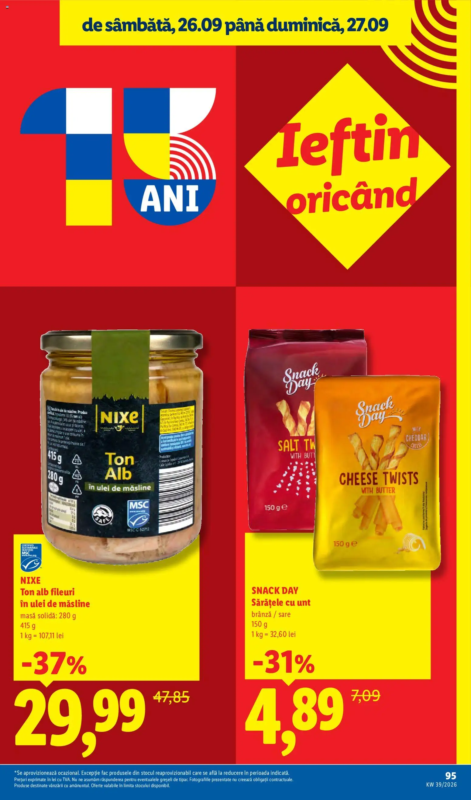 Catalog LIDL 21 - 26 Septembrie 2026 | Pagina 95