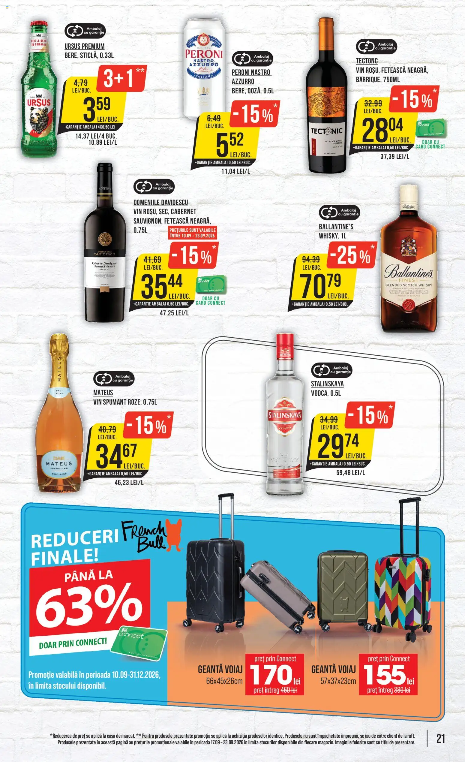 Catalog Mega Image 17 - 22 Septembrie 2026 | Pagina 21 | Produse: Geantă, Geantă voiaj, Scotch Whisky, Sauvignon