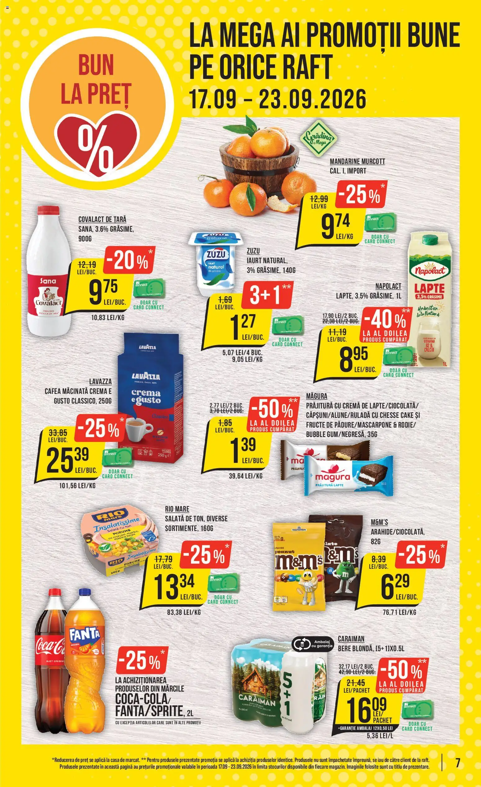 Catalog Mega Image 17 - 22 Septembrie 2026 | Pagina 7 | Produse: Aplică, Covalact de tara, Cremă, Porumb