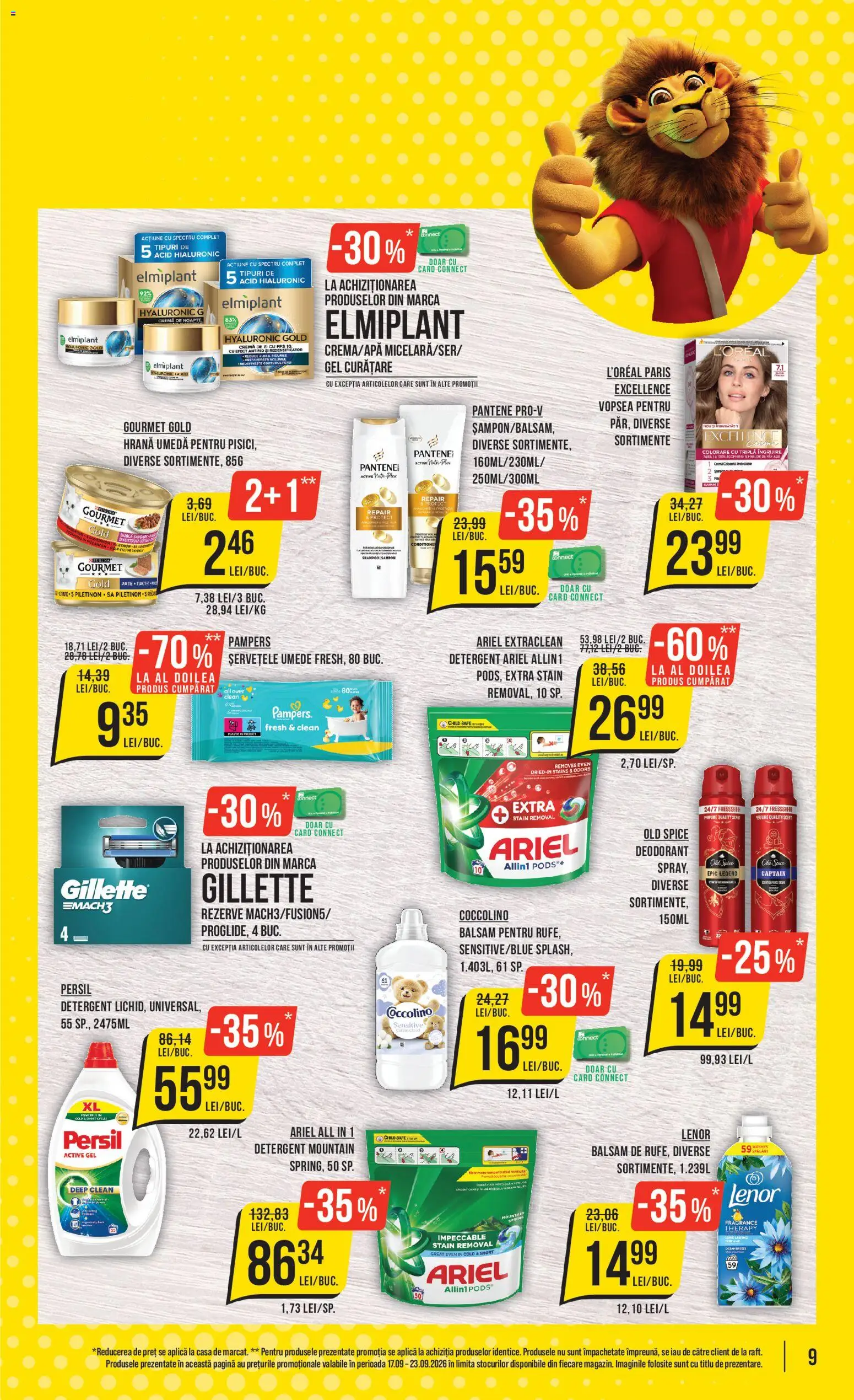 Catalog Mega Image 17 - 22 Septembrie 2026 | Pagina 9 | Produse: Vopsea, Șampon, Balsam, Șervețele umede