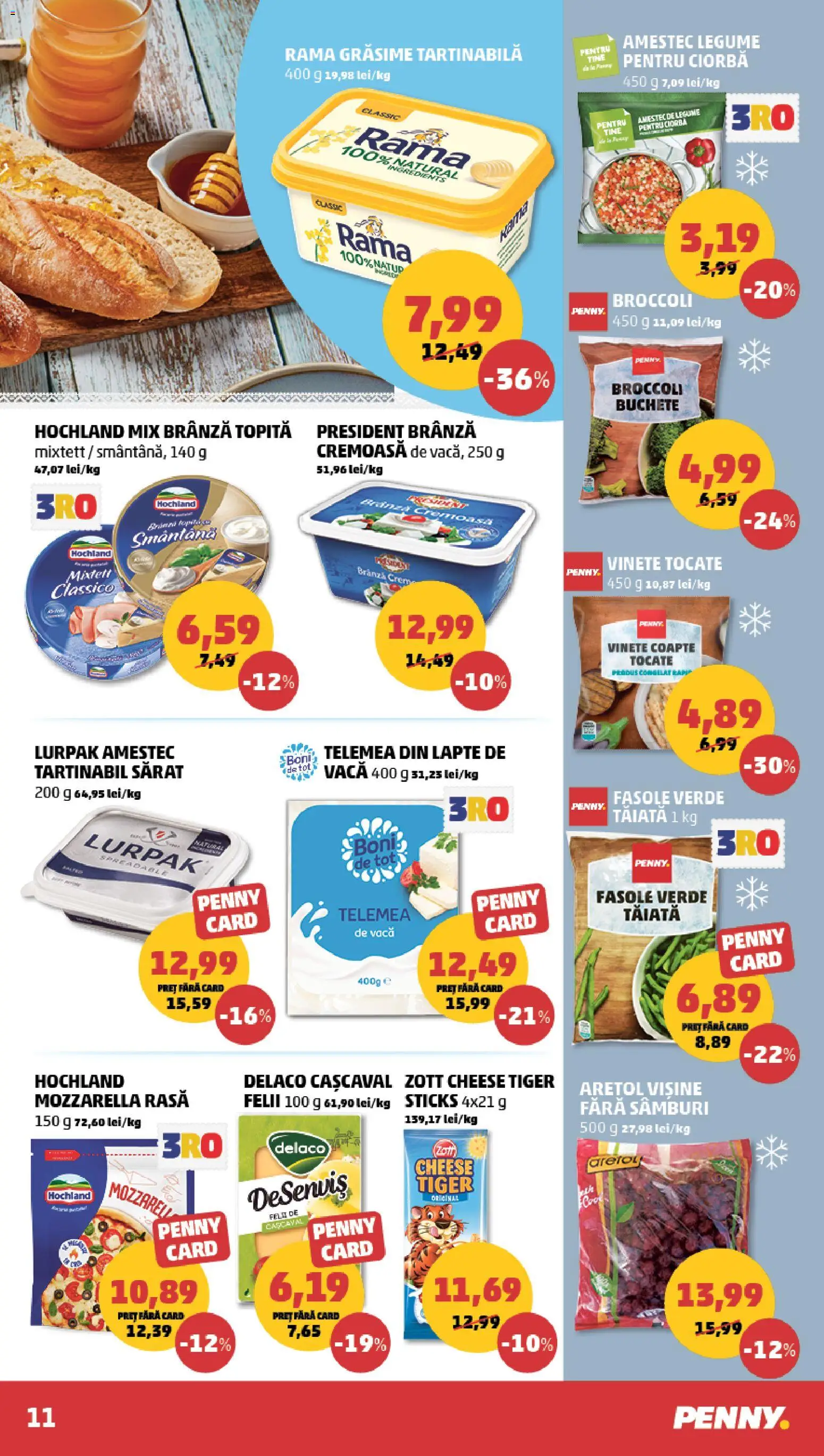 Catalog PENNY Market 16 - 21 Septembrie 2026 | Pagina 11 | Produse: Ciorba, Mozzarella, Lapte, Hochland