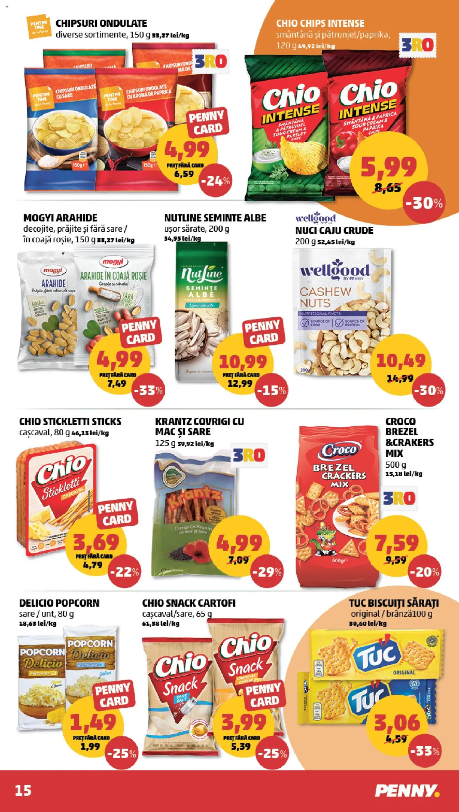Catalog PENNY Market 16 - 21 Septembrie 2026 | Pagina 15 | Produse: Cașcaval, Intense, Smântână, Biscuiți