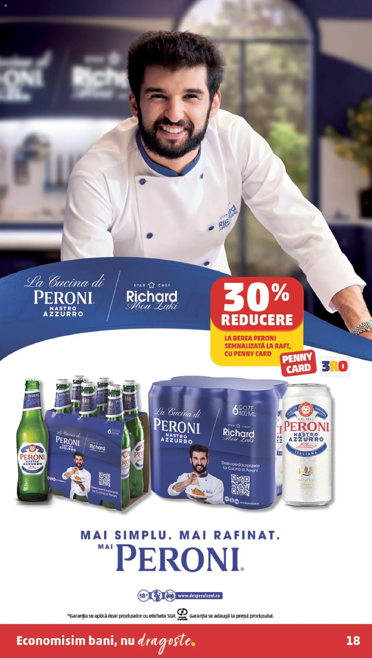 Catalog PENNY Market 16 - 21 Septembrie 2026 | Pagina 18 | Produse: Aplică, Peroni nastro azzurro