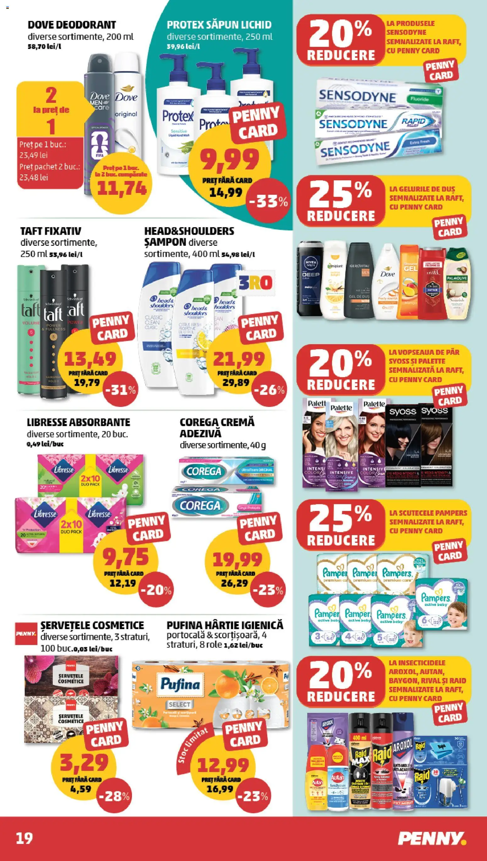 Catalog PENNY Market 16 - 21 Septembrie 2026 | Pagina 19 | Produse: Baby, Șampon, Cremă, Deodorant