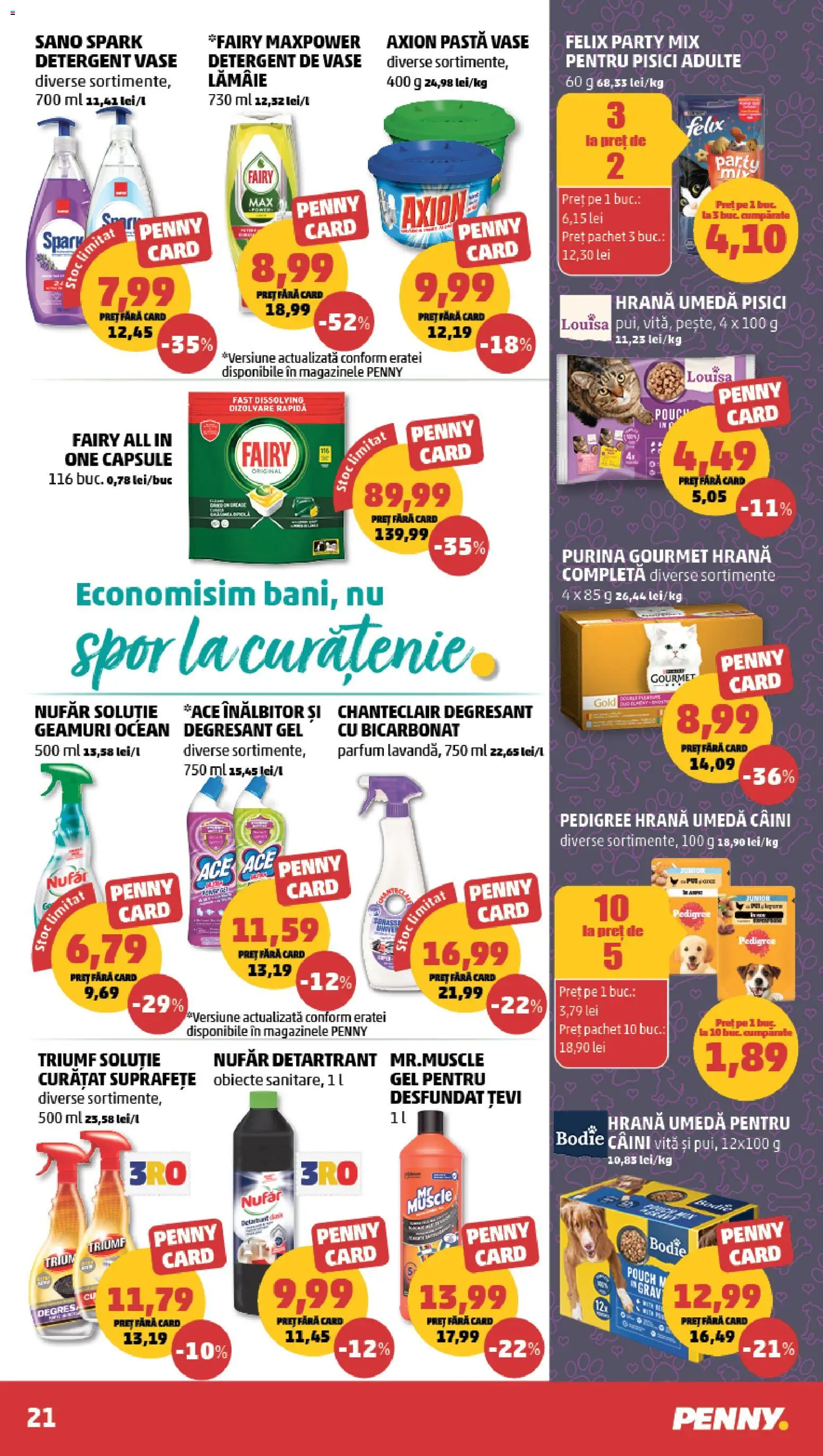 Catalog PENNY Market 16 - 21 Septembrie 2026 | Pagina 21 | Produse: Detergent de vase, Vase, Parfum, Detergent