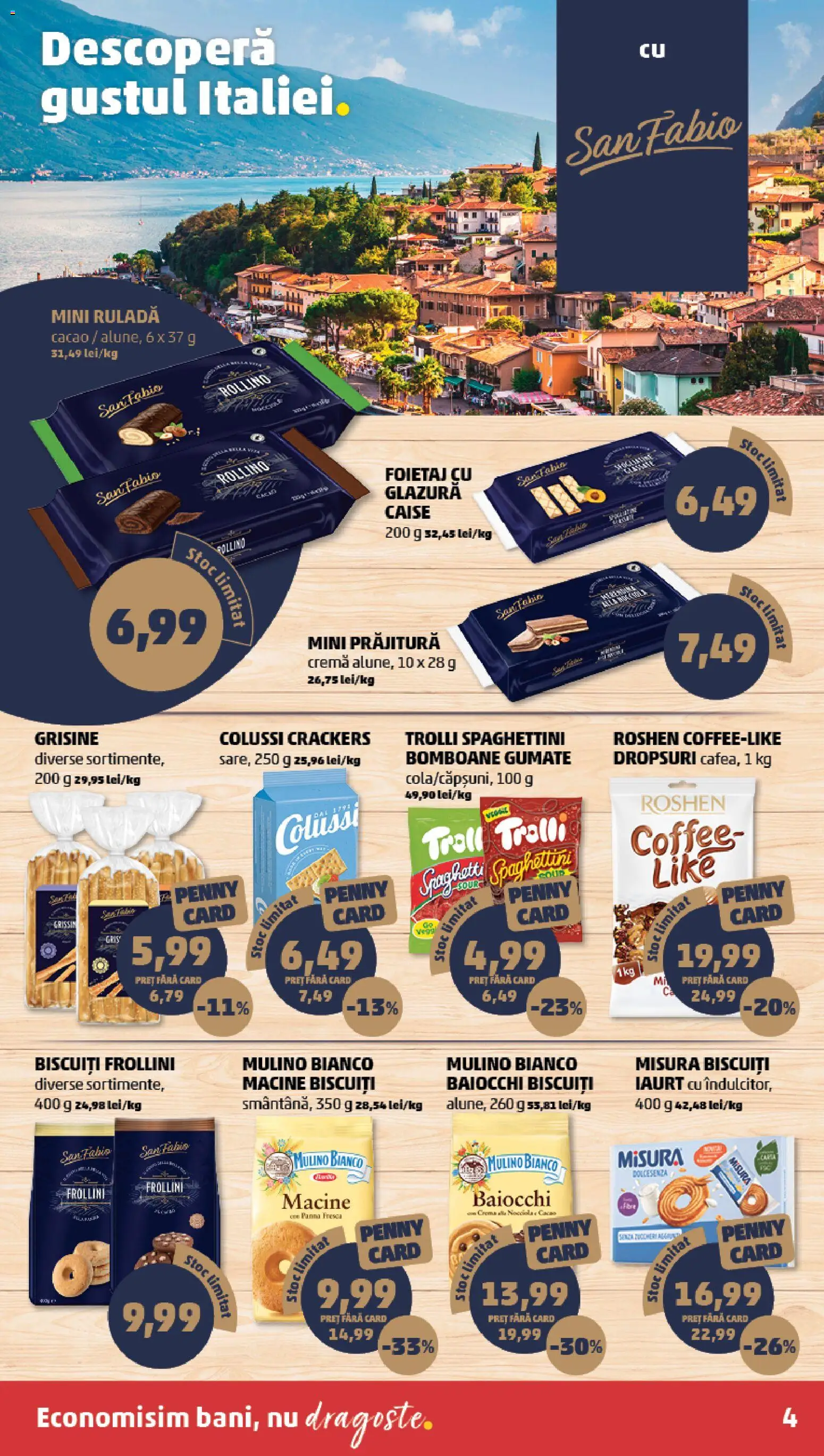 Catalog PENNY Market 16 - 21 Septembrie 2026 | Pagina 4 | Produse: Foietaj, Iaurt, Cremă, Ruladă