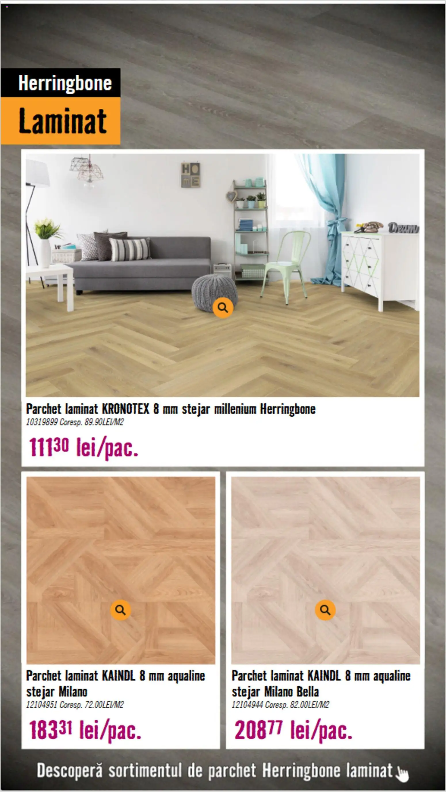 Catalog Hornbach 15 - 29 Septembrie 2026 | Pagina 4 | Produse: Parchet, Bella