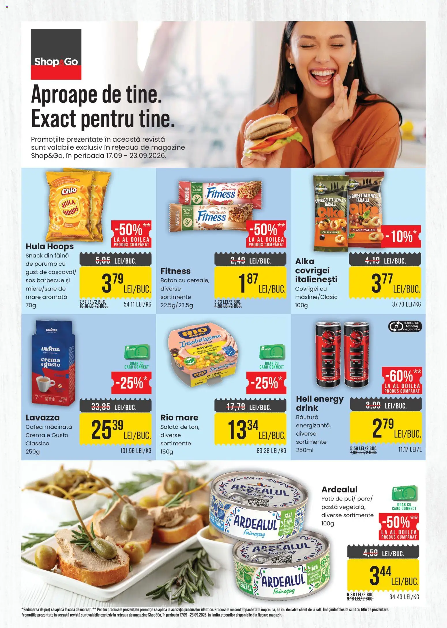Catalog Mega Image 17 - 22 Septembrie 2026 | Pagina 4 | Produse: Pate, Covrigei, Cremă, Salată