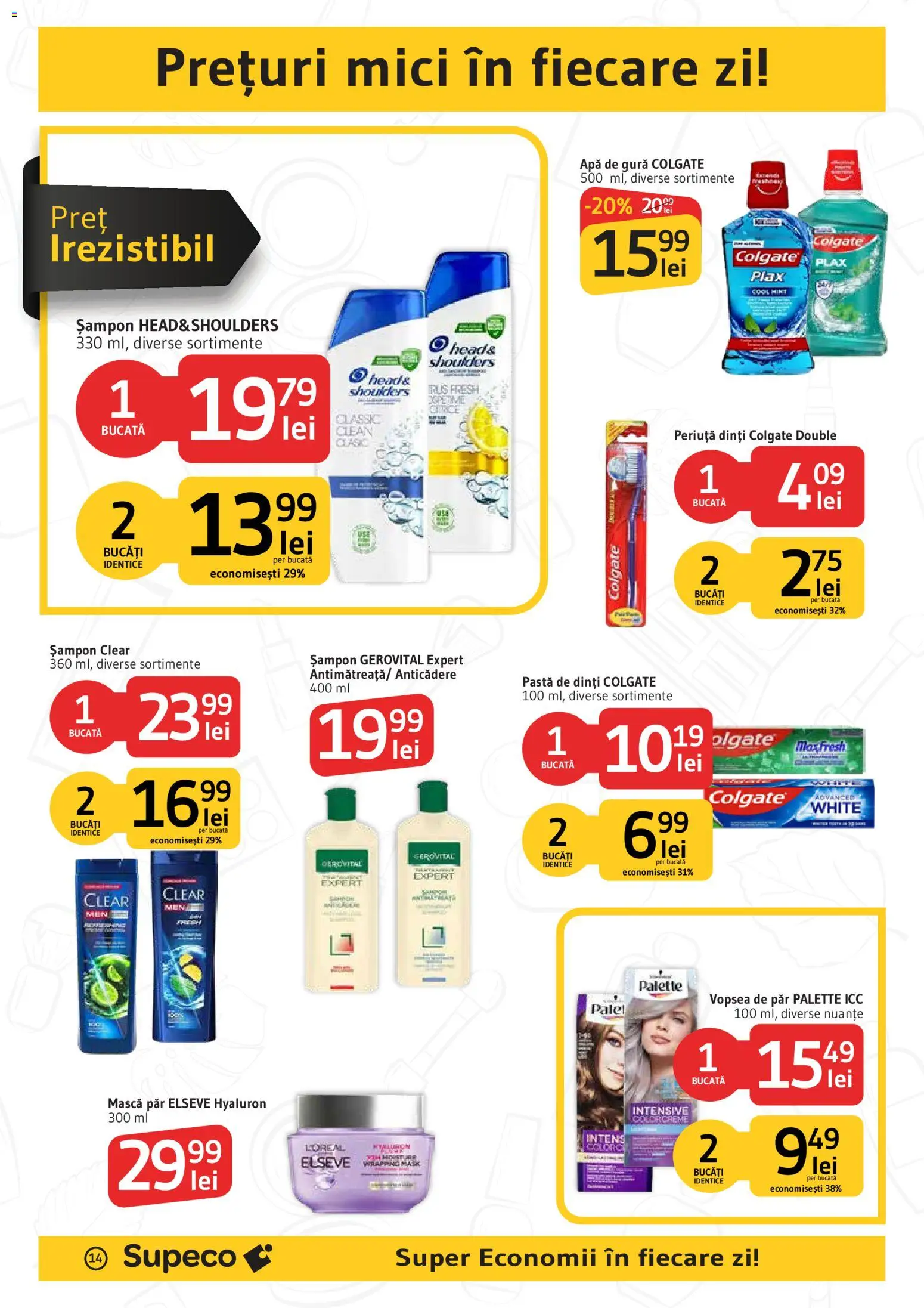 Catalog Supeco 17 - 29 Septembrie 2026 | Pagina 14 | Produse: Vopsea, Mici, Clear, Apă
