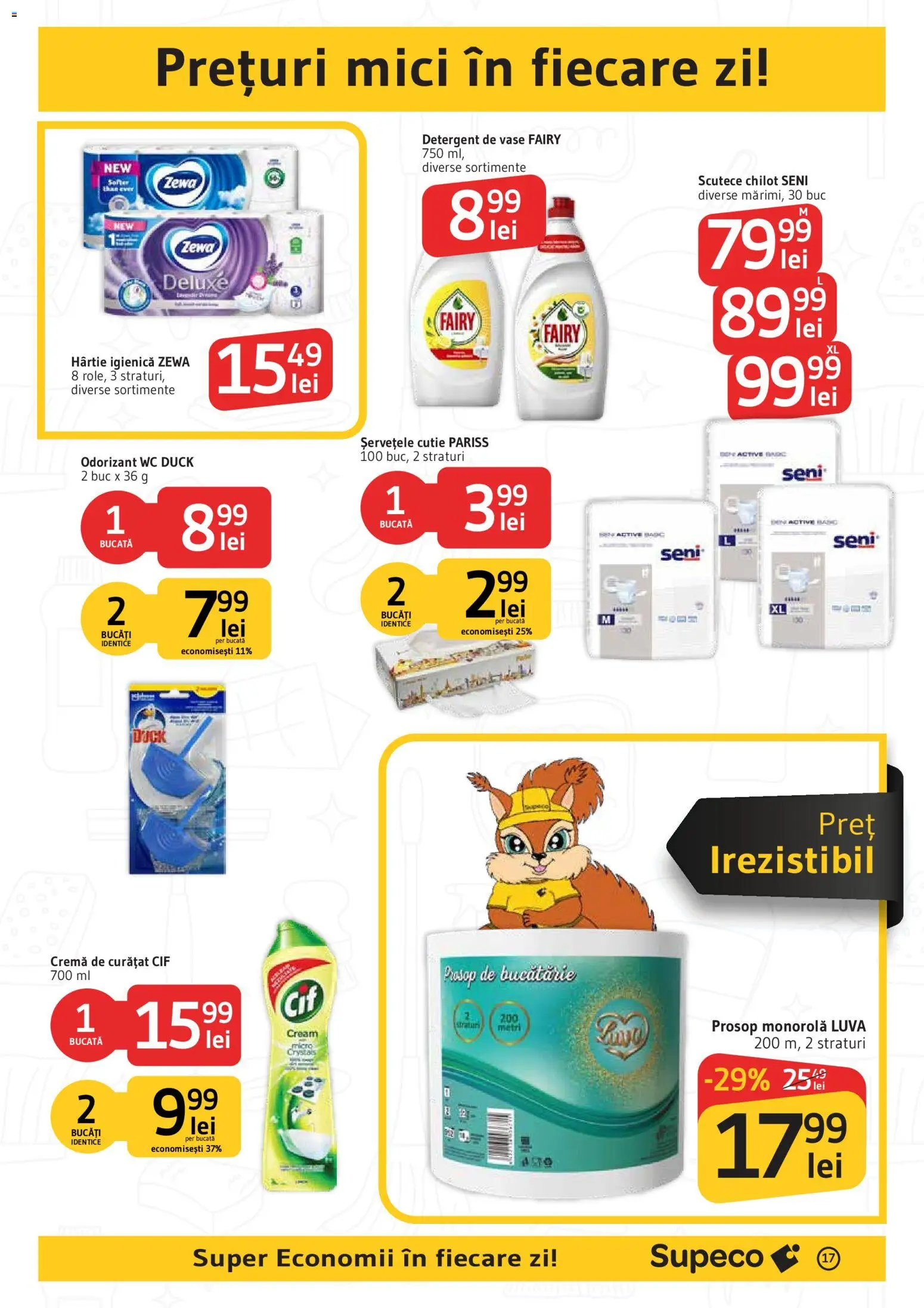 Catalog Supeco 17 - 29 Septembrie 2026 | Pagina 17 | Produse: Cif, Vase, Mici, Scutece