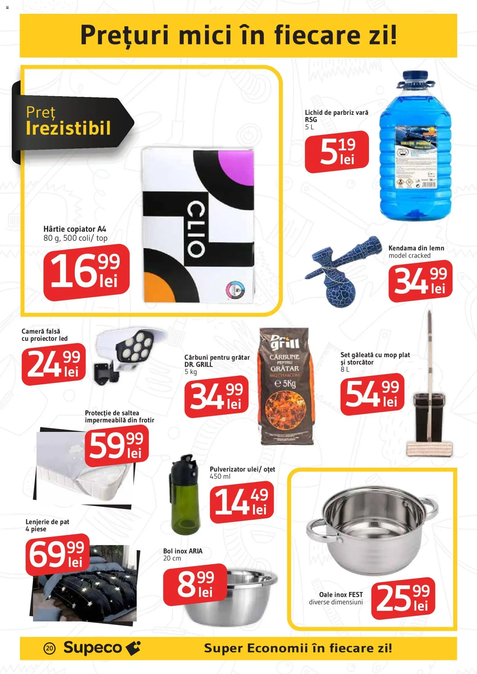 Catalog Supeco 17 - 29 Septembrie 2026 | Pagina 20 | Produse: Cameră, Mop, Bol, Oțet