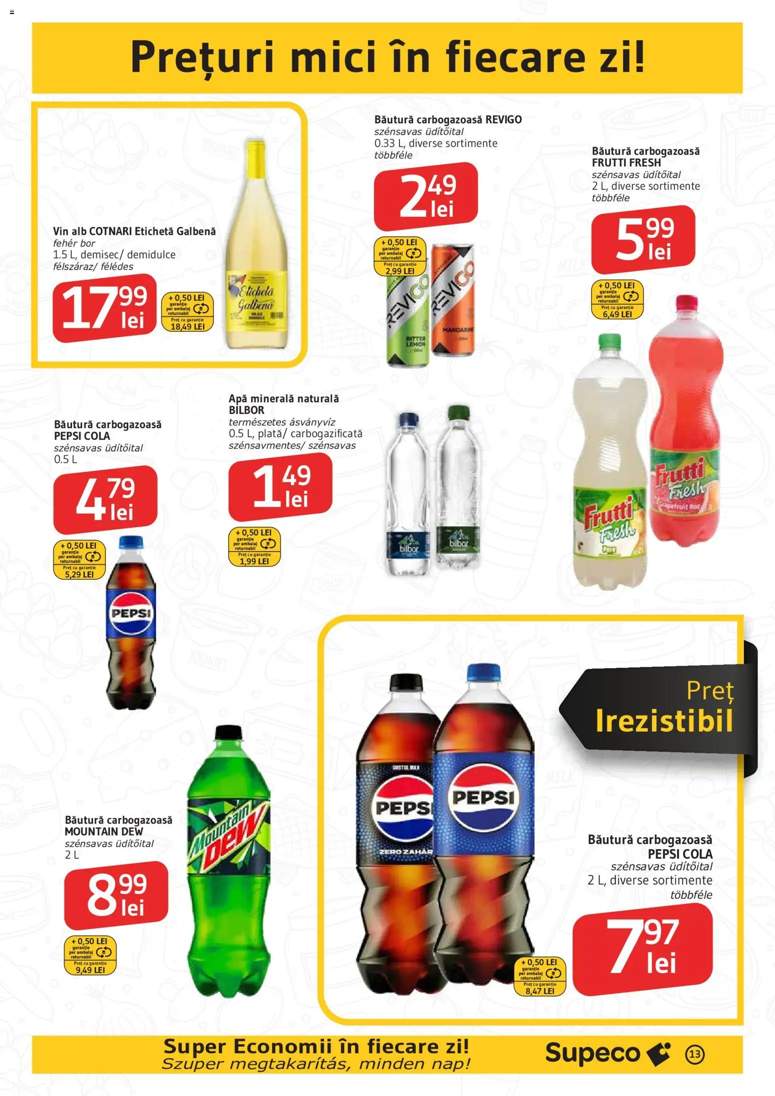 Catalog Supeco 17 - 29 Septembrie 2026 | Pagina 13 | Produse: Zero, Pepsi, Cola, Vin
