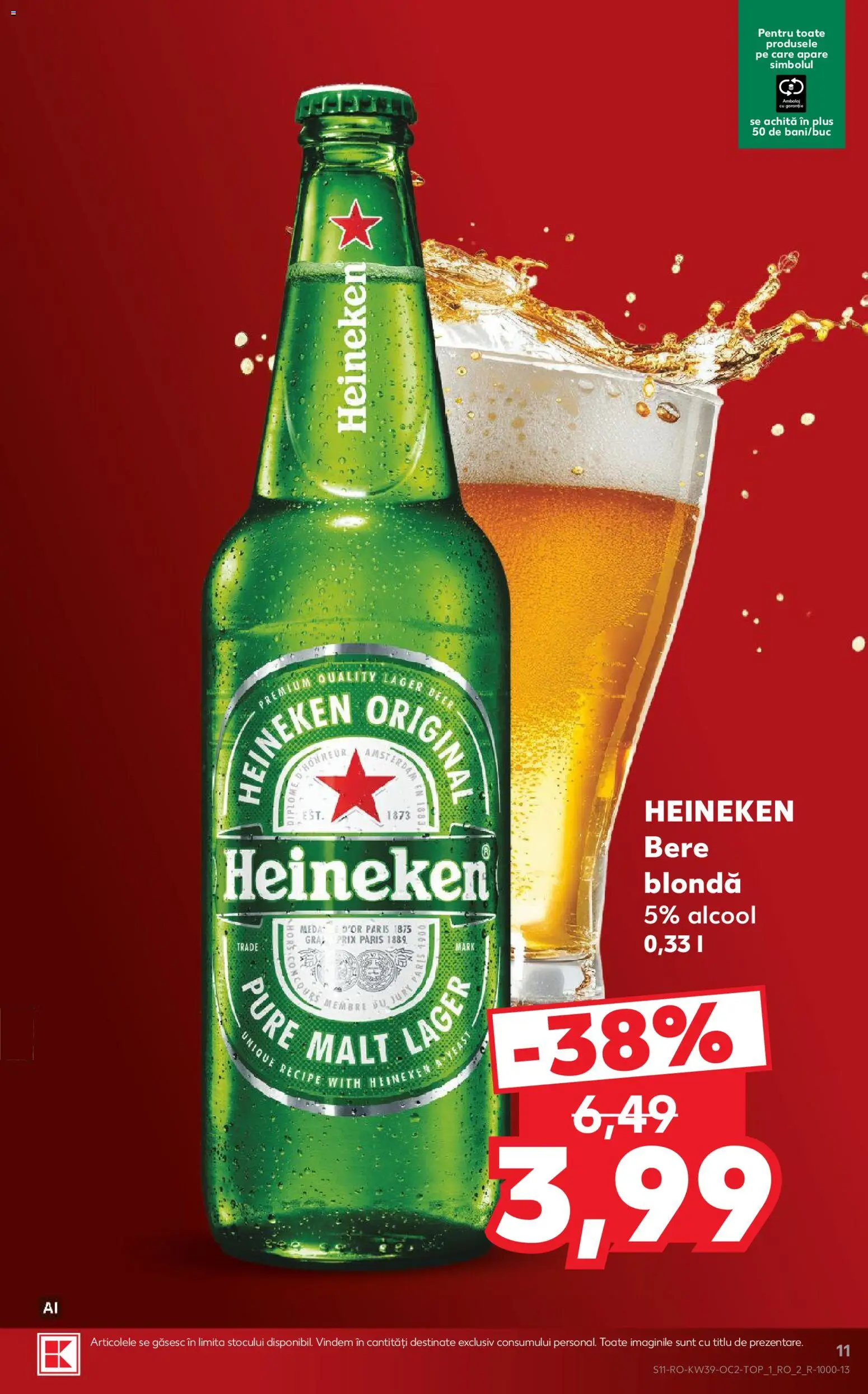 Catalog Kaufland 23 - 28 Septembrie 2026 | Pagina 11 | Produse: Bere, Plus