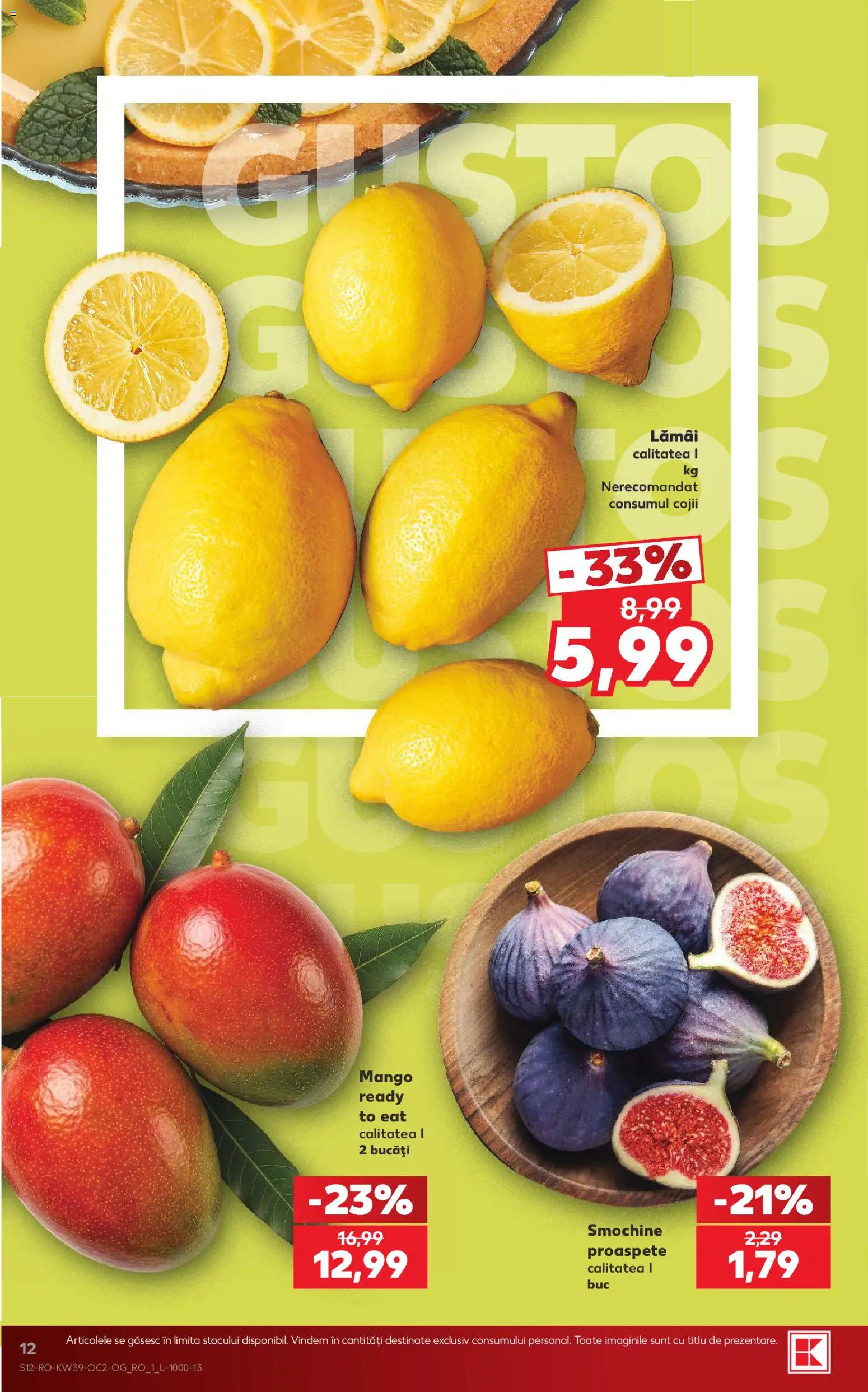 Catalog Kaufland 23 - 28 Septembrie 2026 | Pagina 12 | Produse: Lamai, Mango