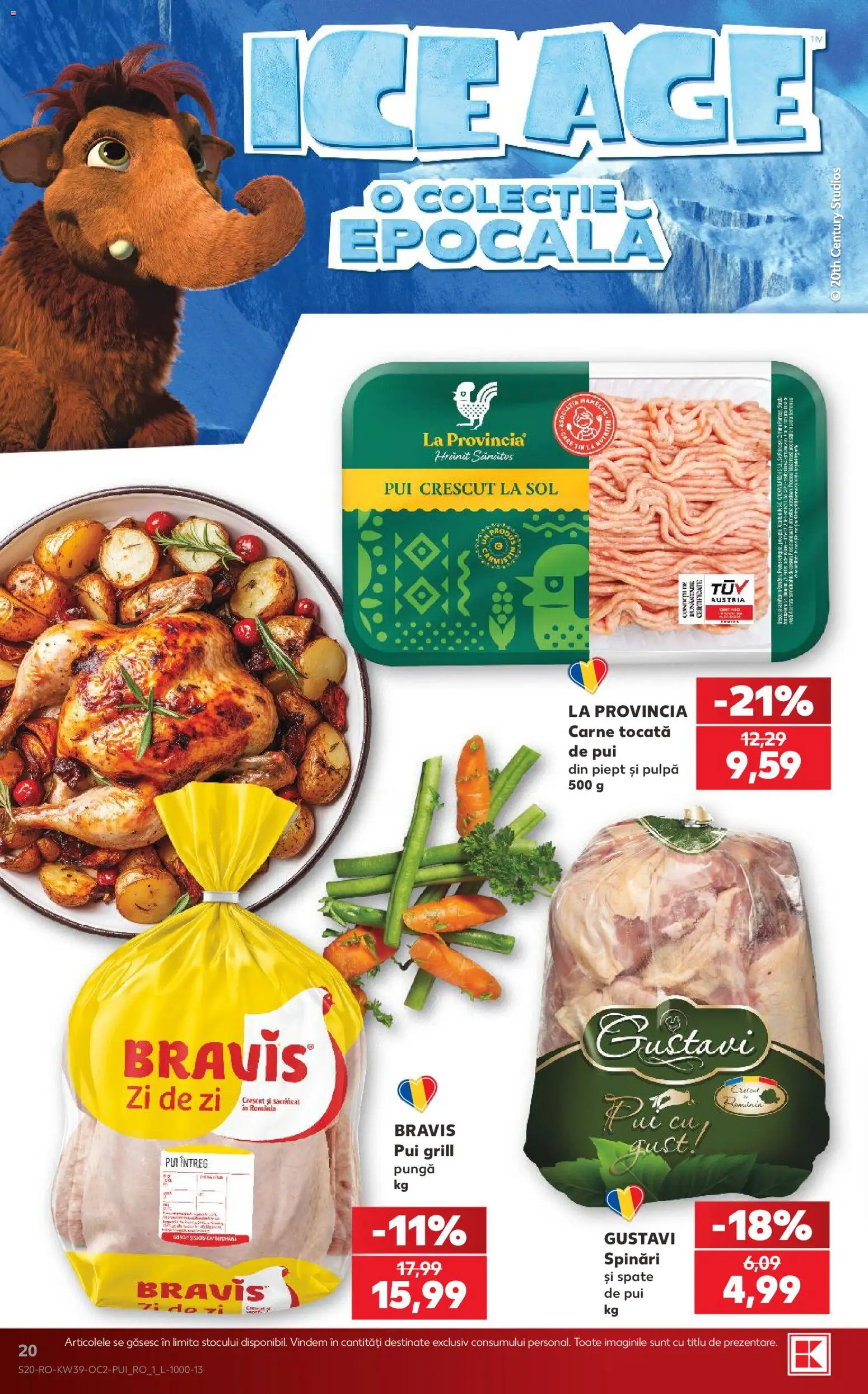 Catalog Kaufland 23 - 28 Septembrie 2026 | Pagina 20 | Produse: Grill, La provincia, Carne Tocată de Pui, Carne tocată