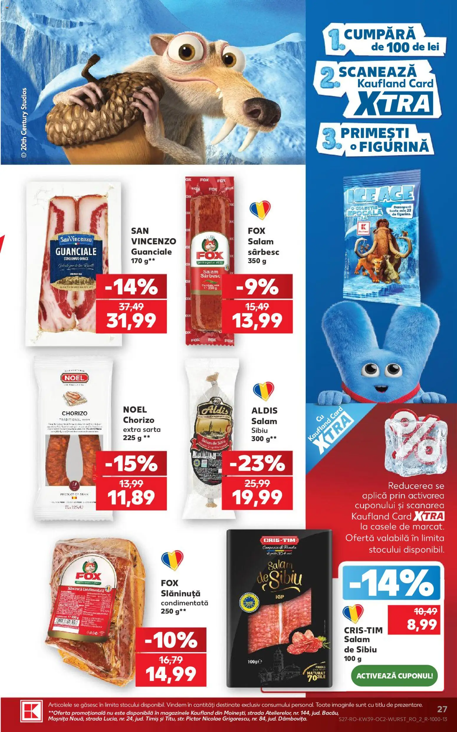 Catalog Kaufland 23 - 28 Septembrie 2026 | Pagina 27 | Produse: Aplică, Salam
