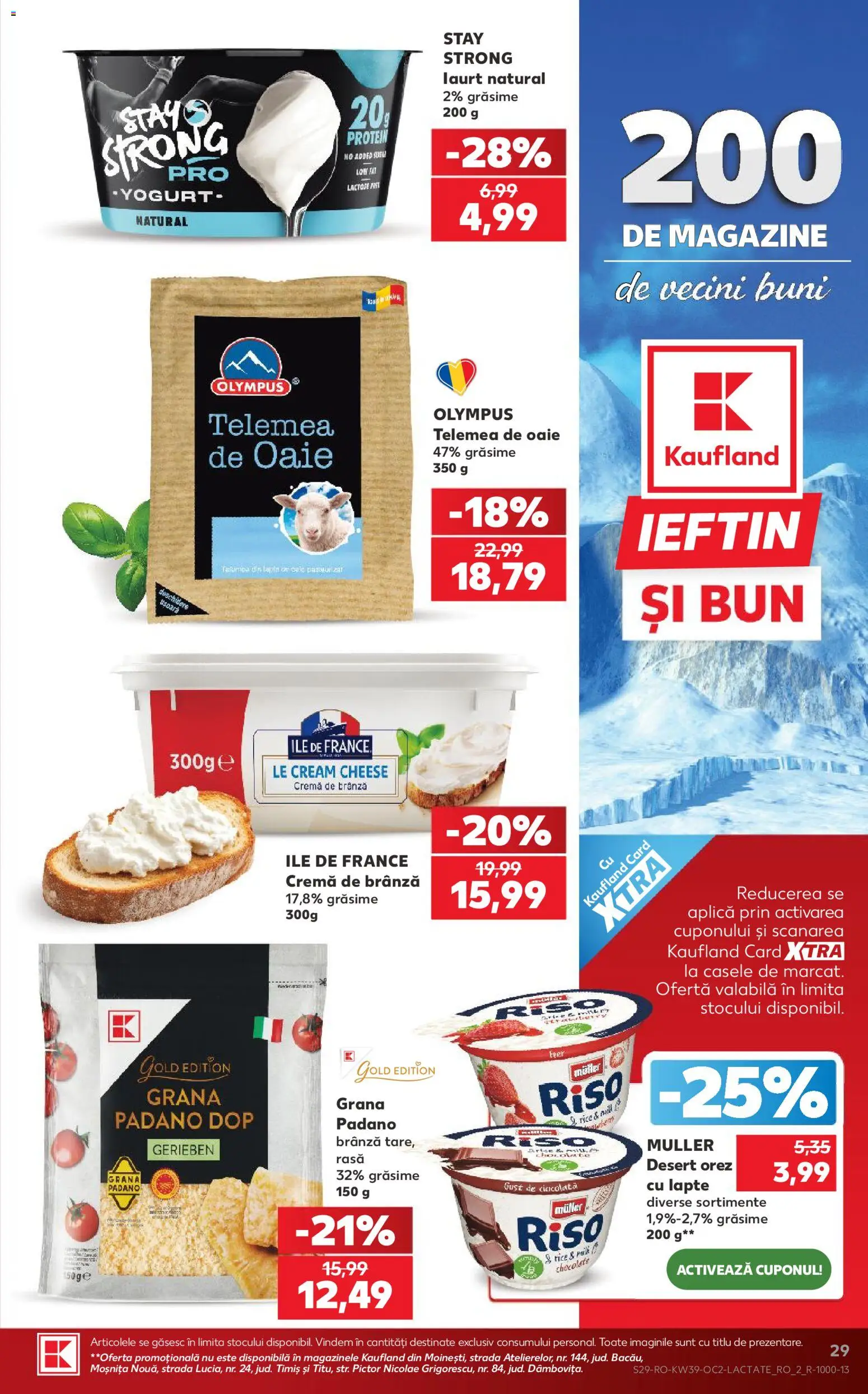 Catalog Kaufland 23 - 28 Septembrie 2026 | Pagina 29 | Produse: Aplică, Lapte, Brânză, Cremă