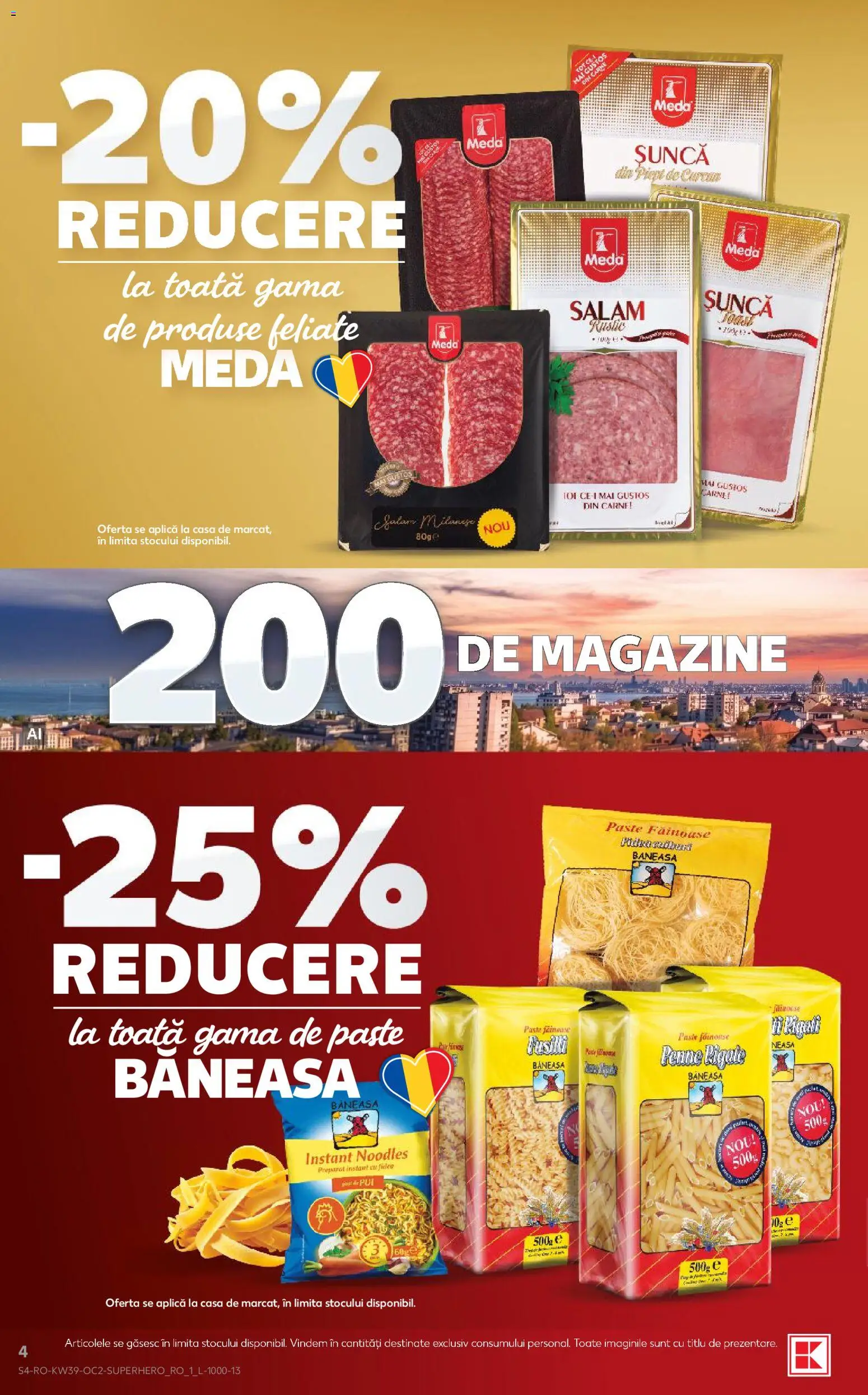 Catalog Kaufland 23 - 28 Septembrie 2026 | Pagina 4 | Produse: Aplică, Piept de curcan, Salam, Șuncă