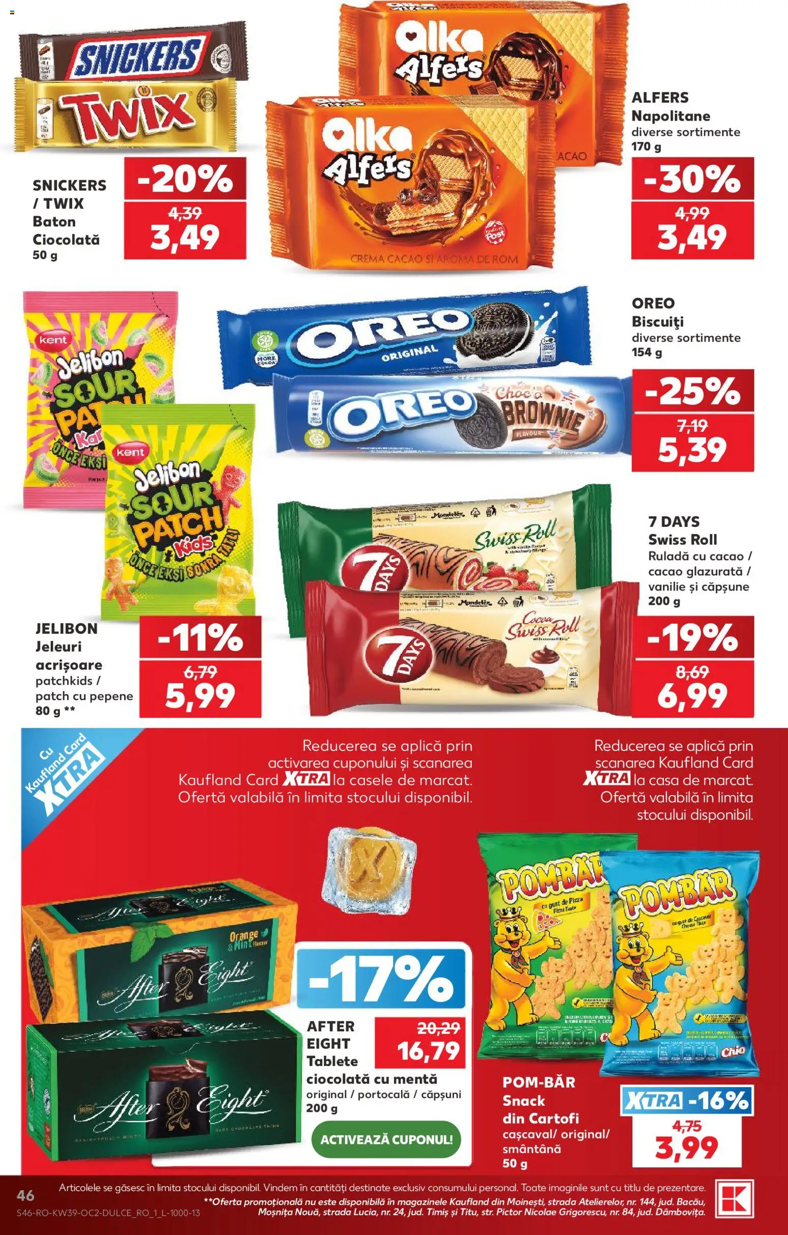 Catalog Kaufland 23 - 28 Septembrie 2026 | Pagina 46 | Produse: Oreo, Pizza, Biscuiți, Cartofi
