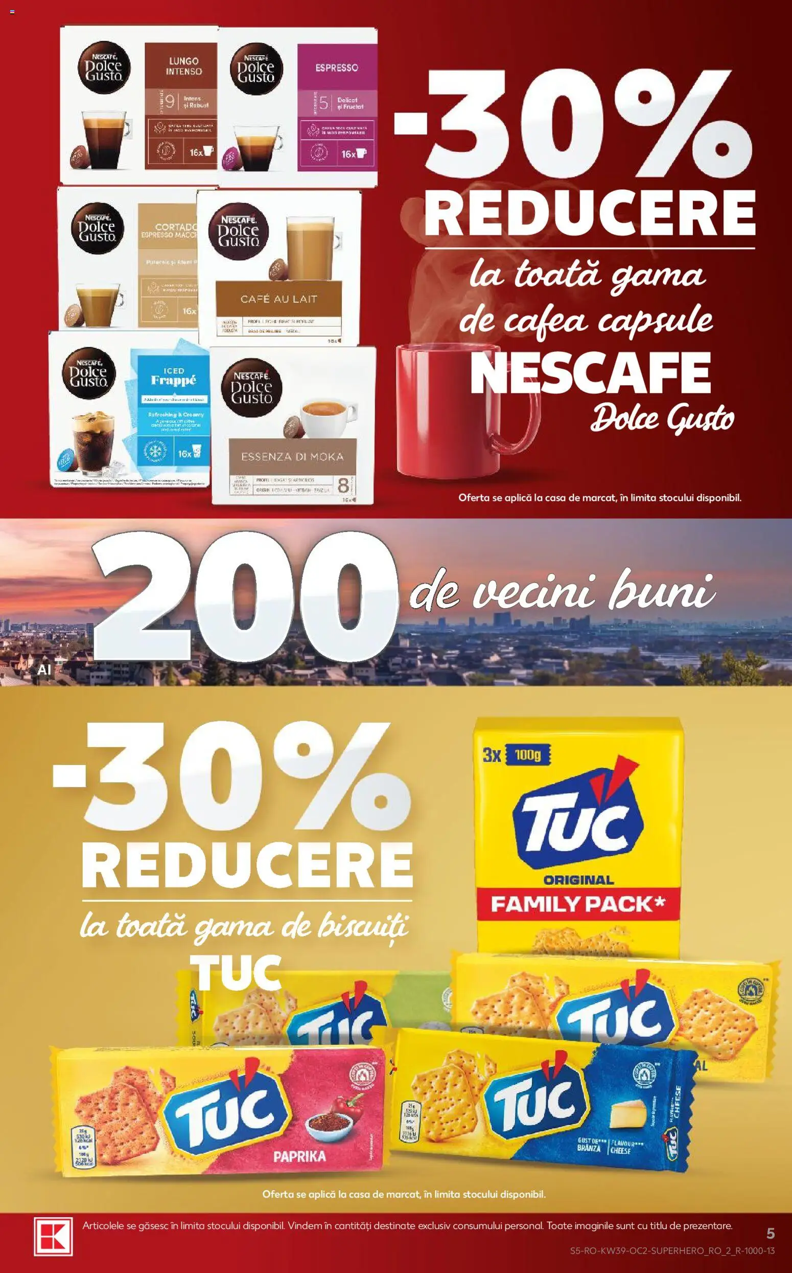 Catalog Kaufland 23 - 28 Septembrie 2026 | Pagina 5 | Produse: Aplică, Brânză, Cafea, Biscuiți
