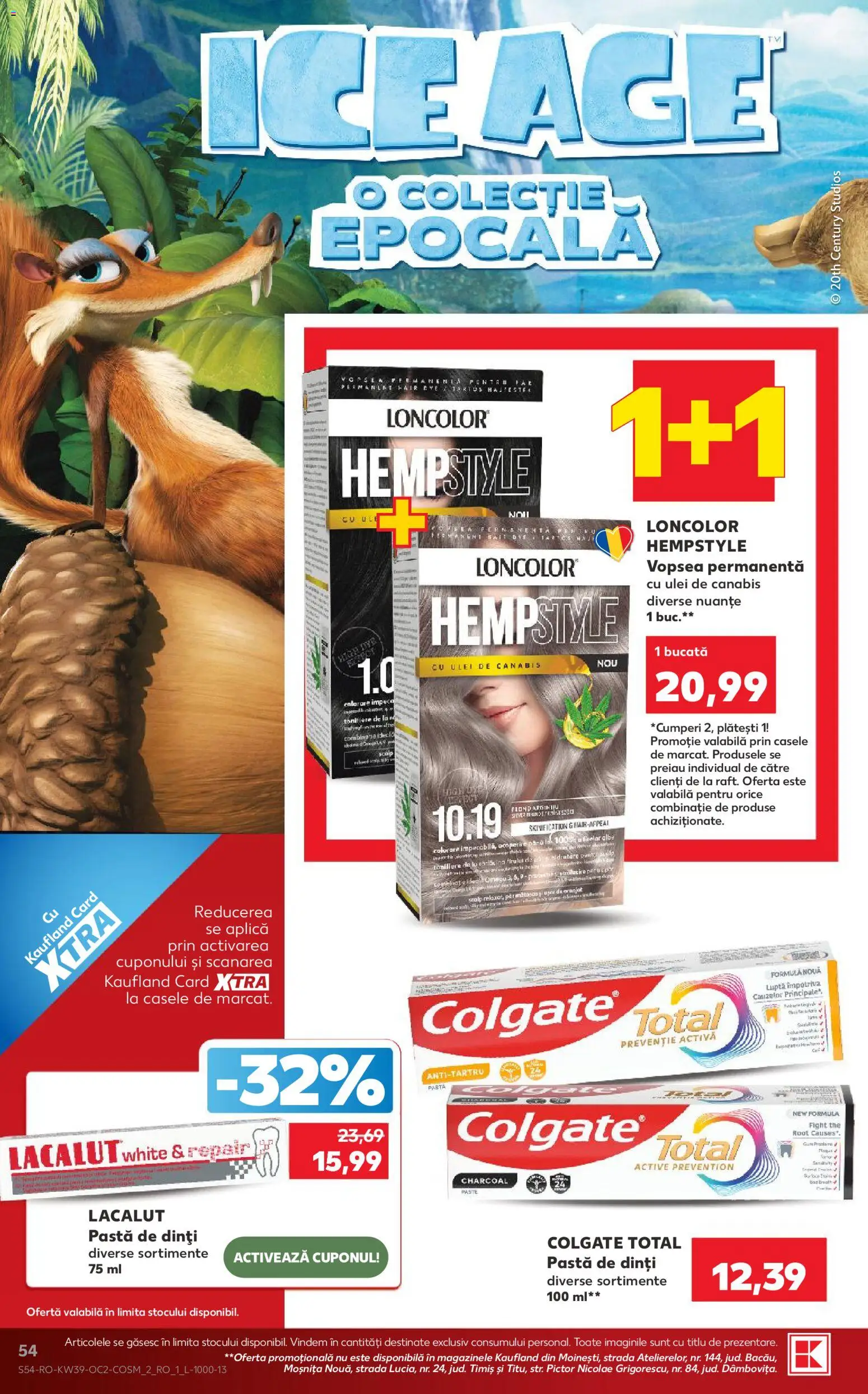 Catalog Kaufland 23 - 28 Septembrie 2026 | Pagina 54 | Produse: Vopsea, Active, Ulei, Pastă de dinți