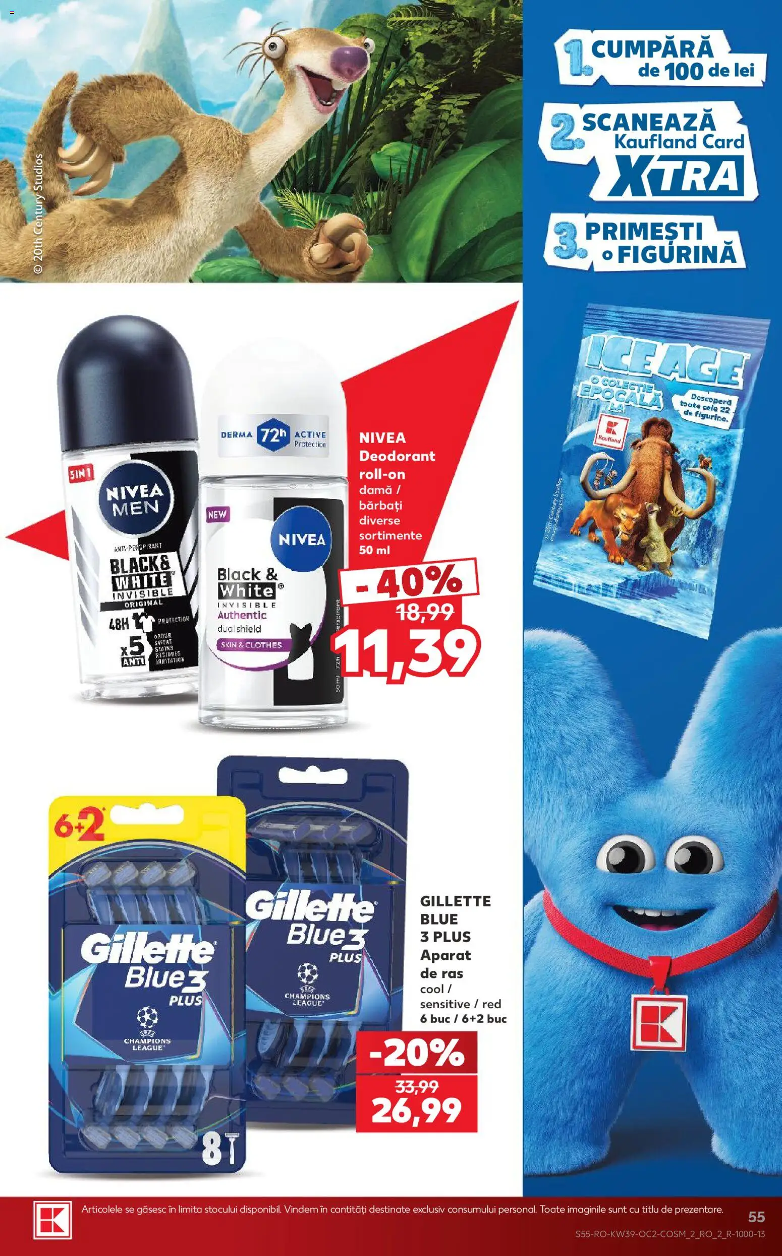 Catalog Kaufland 23 - 28 Septembrie 2026 | Pagina 55 | Produse: Nivea, Active, Plus, Black
