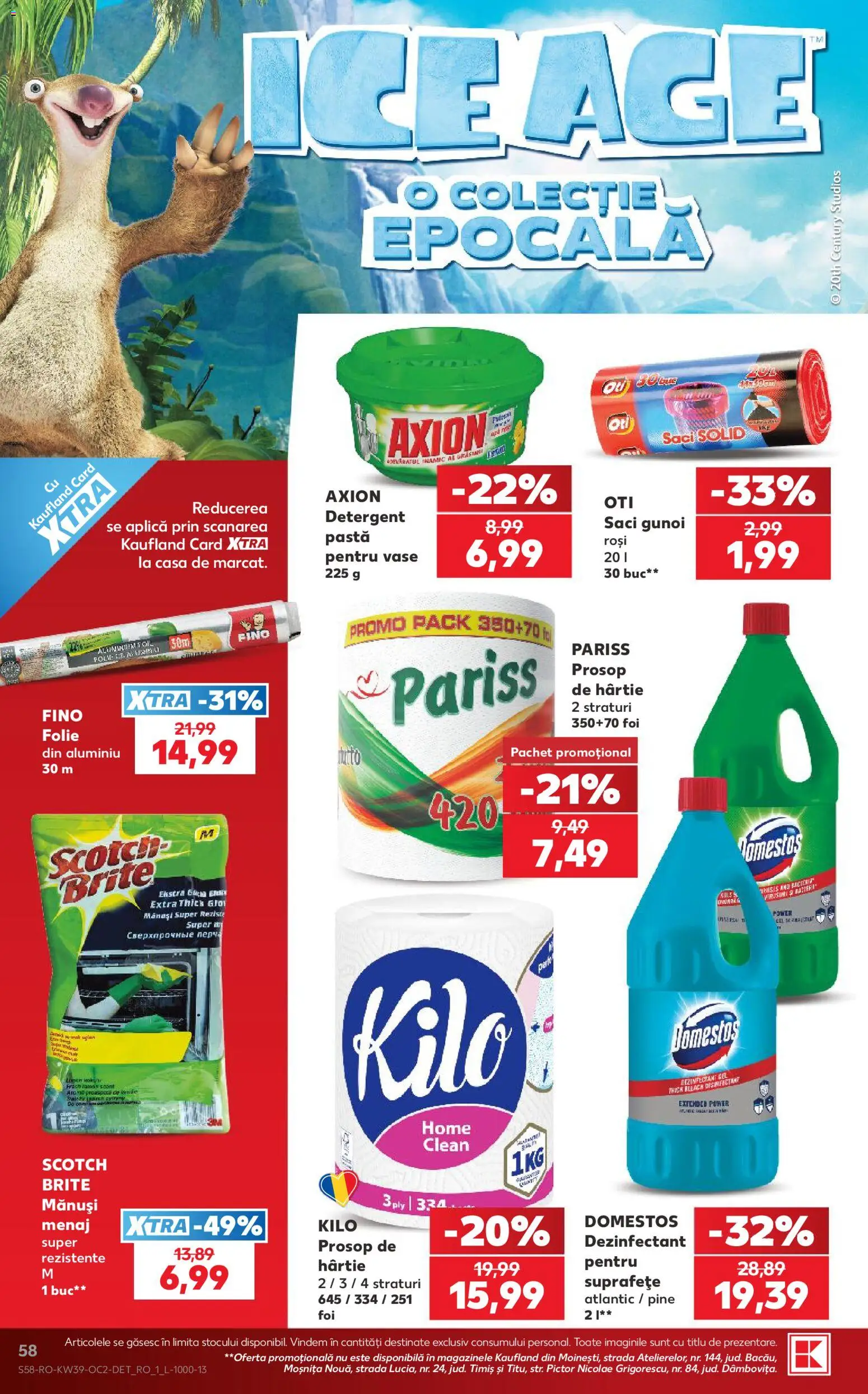 Catalog Kaufland 23 - 28 Septembrie 2026 | Pagina 58 | Produse: Solid, Clean, Vase, Dezinfectant