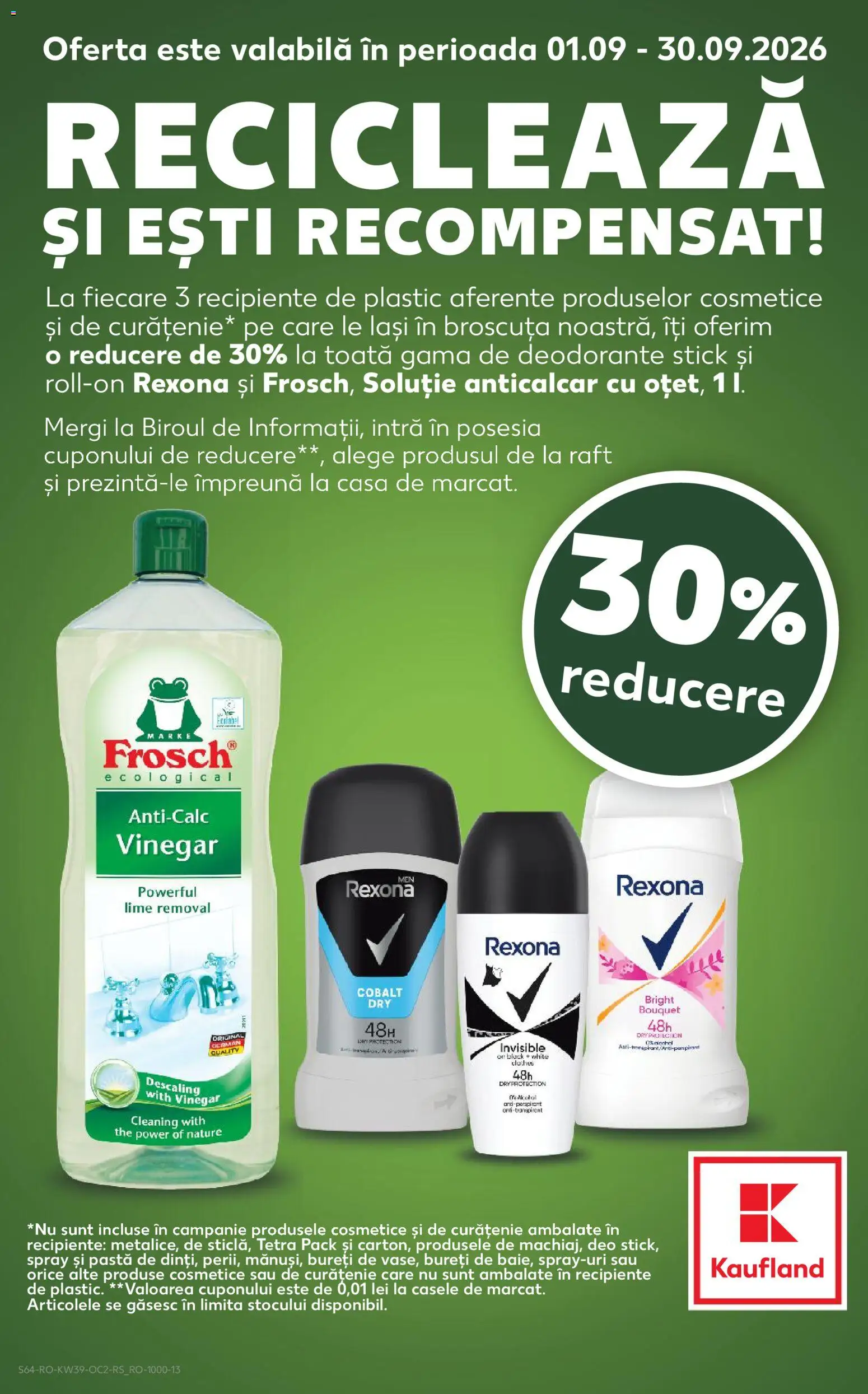 Catalog Kaufland 23 - 28 Septembrie 2026 | Pagina 64 | Produse: Lime, Raft, Recipiente, Black