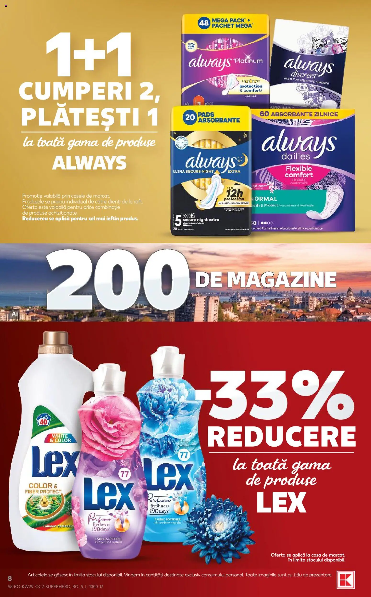 Catalog Kaufland 23 - 28 Septembrie 2026 | Pagina 8 | Produse: Aplică, Raft, Absorbante