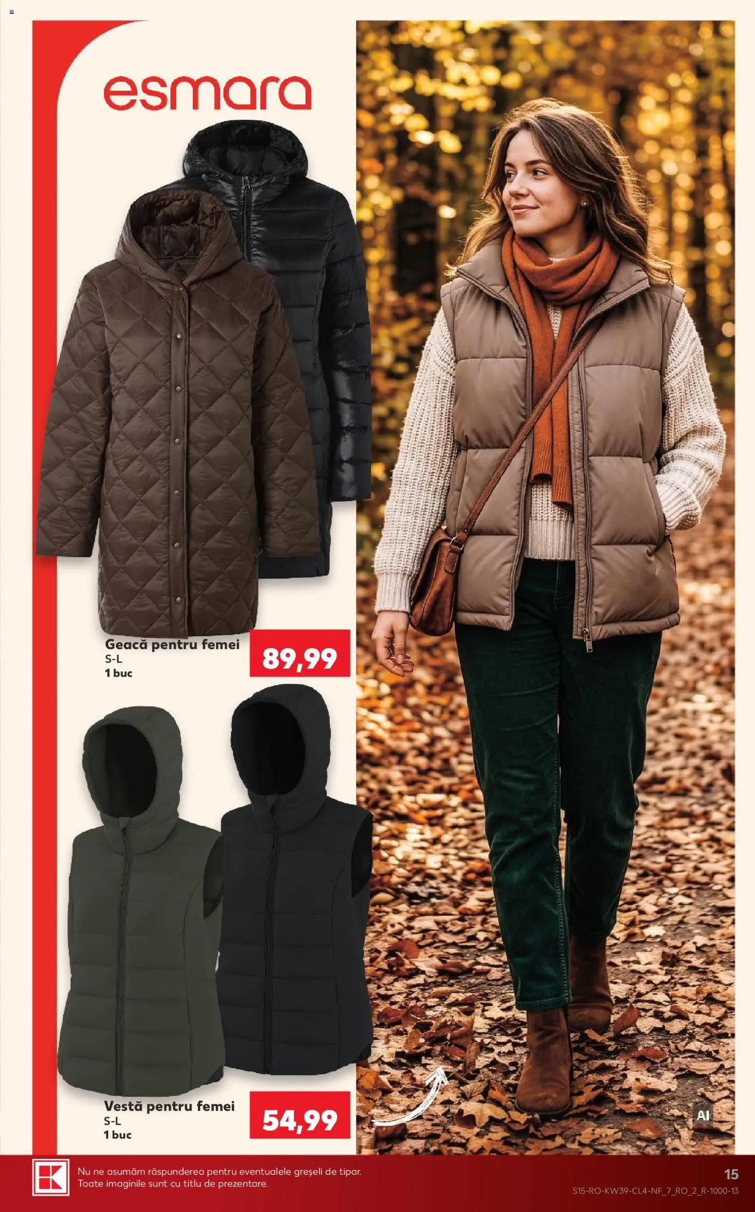 Catalog Kaufland 23 - 28 Septembrie 2026 | Pagina 15 | Produse: Vestă, Geacă