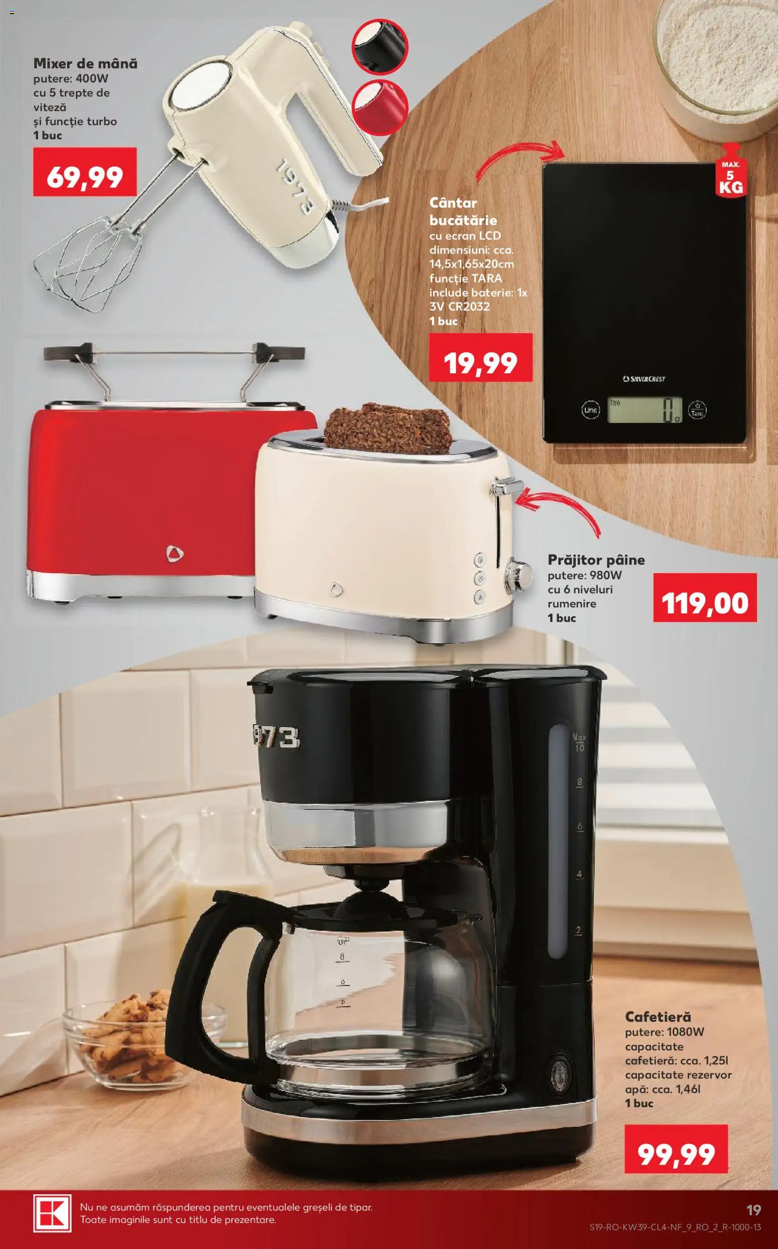 Catalog Kaufland 23 - 28 Septembrie 2026 | Pagina 19 | Produse: Cântar, Baterie, Pâine, Apă