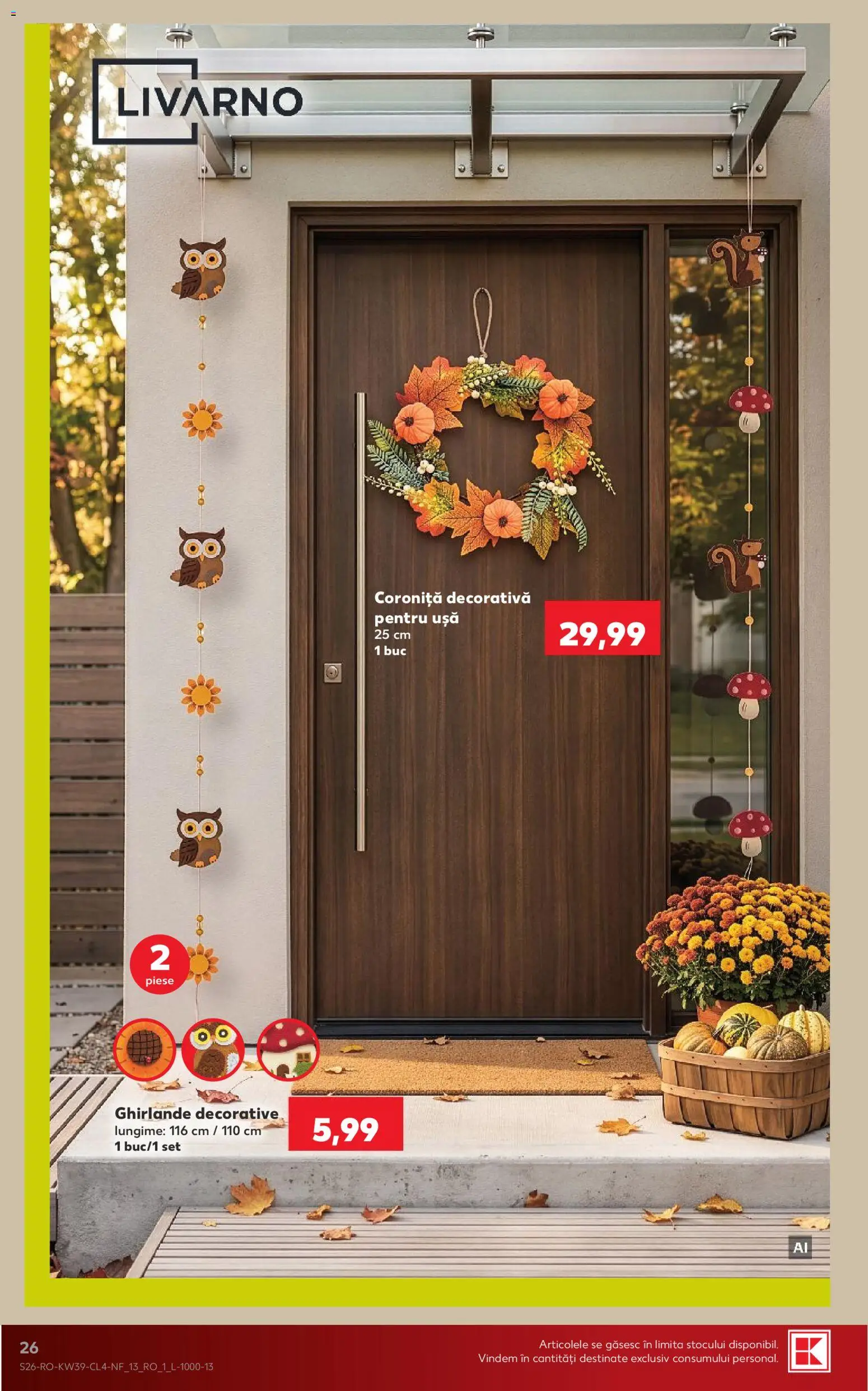 Catalog Kaufland 23 - 28 Septembrie 2026 | Pagina 26 | Produse: Ușă