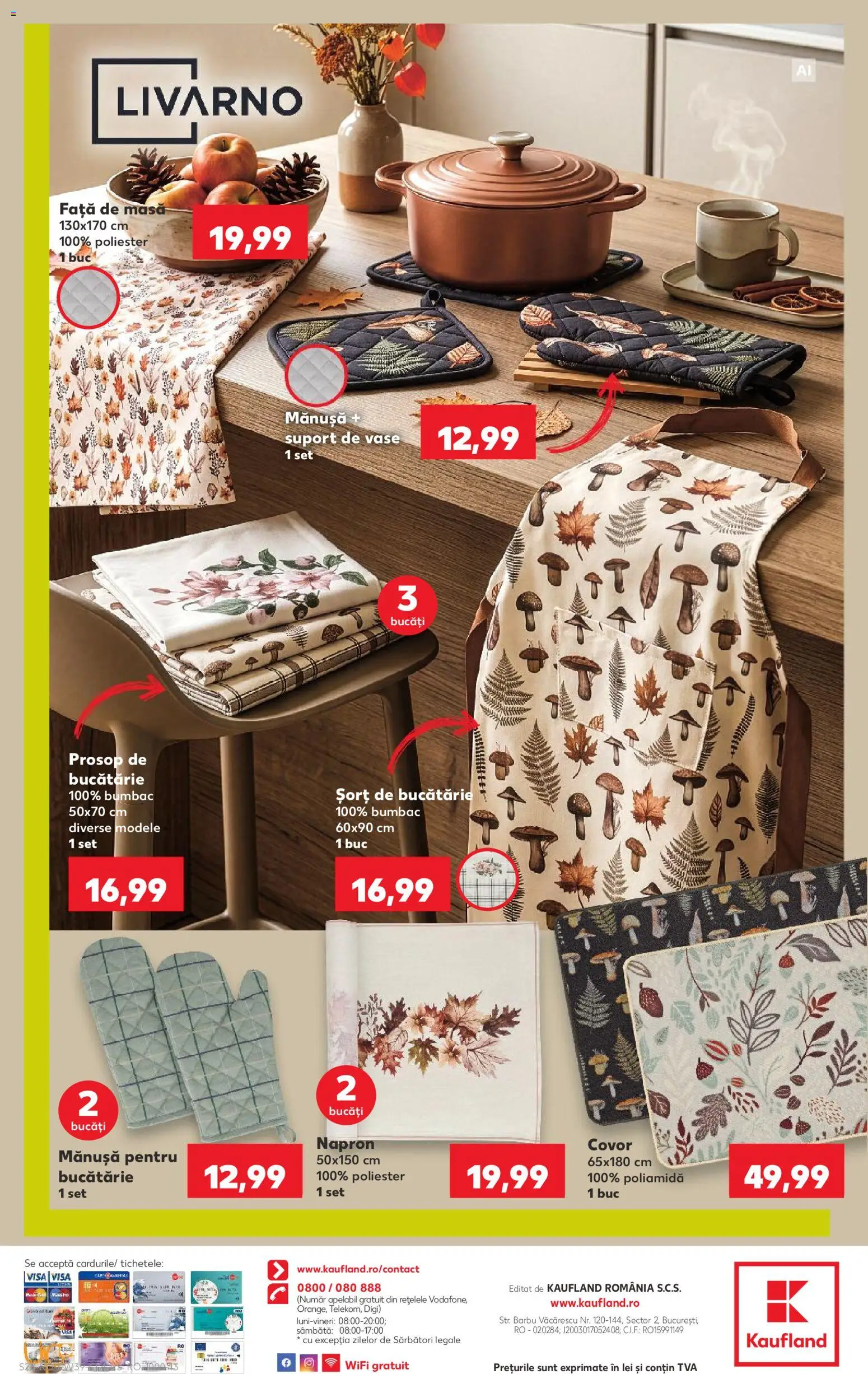 Catalog Kaufland 23 - 28 Septembrie 2026 | Pagina 28 | Produse: Față de masă, Vase, Masă, Suport