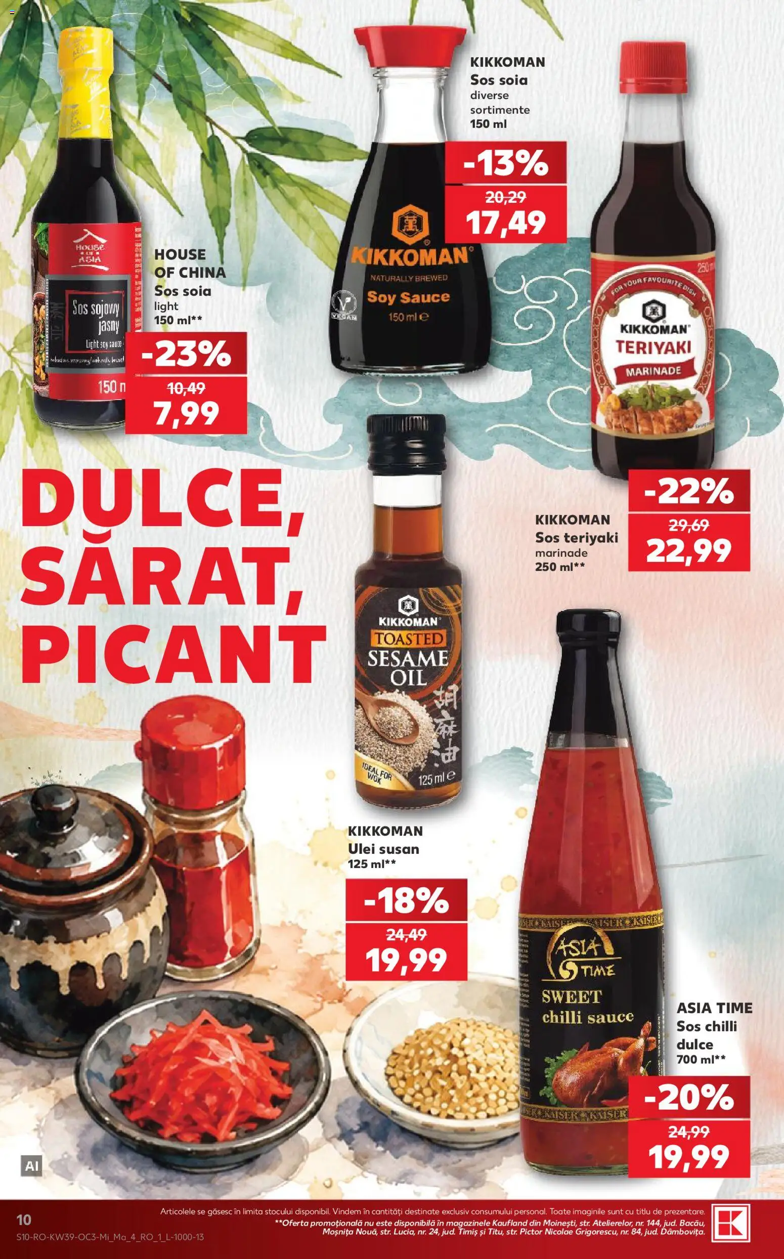 Catalog Kaufland 23 - 28 Septembrie 2026 | Pagina 10 | Produse: Chilli, Ulei, Sos