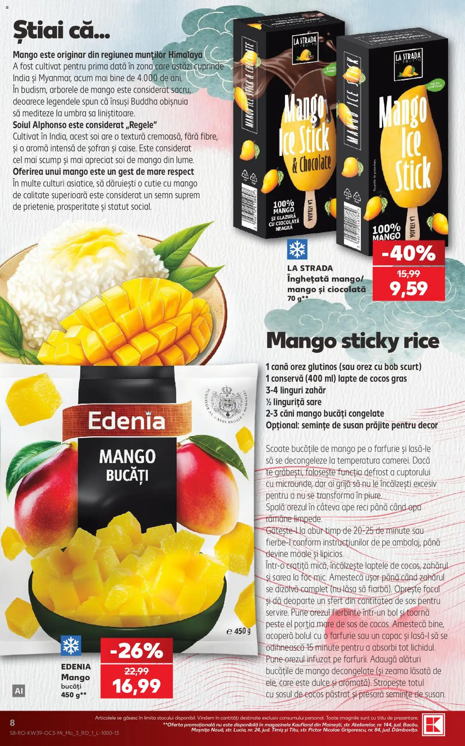 Catalog Kaufland 23 - 28 Septembrie 2026 | Pagina 8 | Produse: Lapte de cocos, Linguri, Duș, Lapte