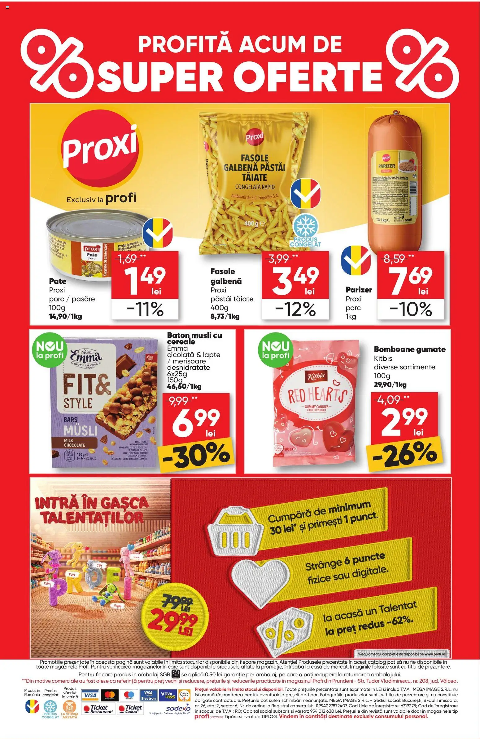Catalog Profi 17 - 22 Septembrie 2026 | Pagina 4 | Produse: Pate, Ardei, Lapte, Bomboane
