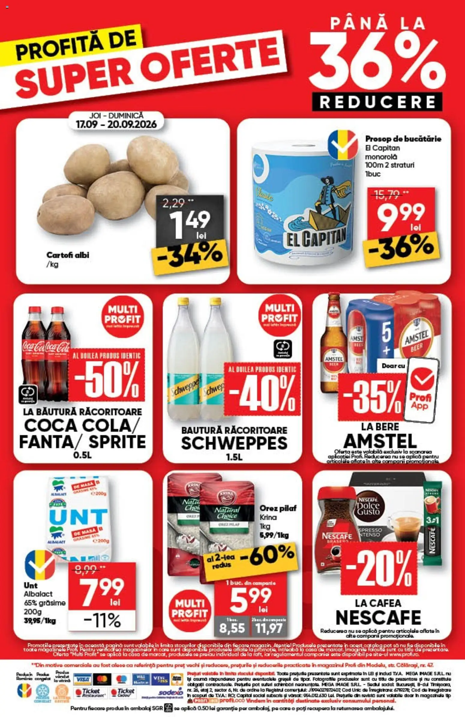 Catalog Profi 17 - 22 Septembrie 2026 | Pagina 12 | Produse: Schweppes, Masă, Cafea, Orez