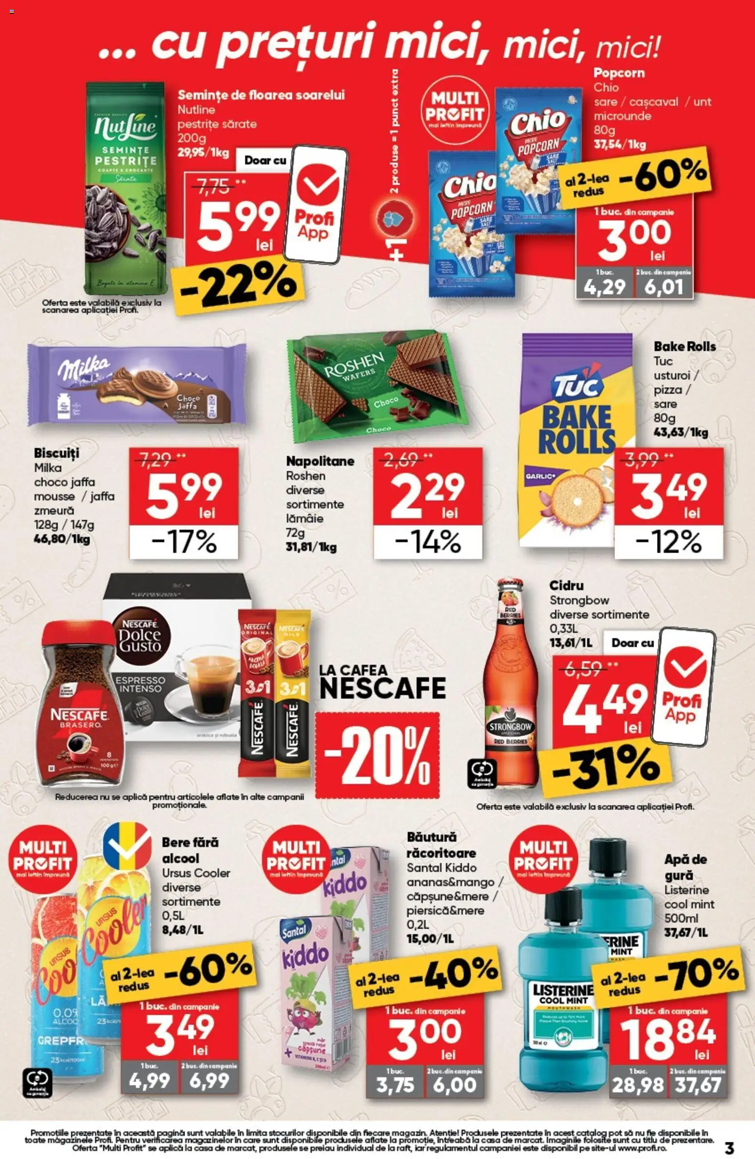 Catalog Profi 17 - 22 Septembrie 2026 | Pagina 3 | Produse: Mici, Pizza, Sare, Usturoi