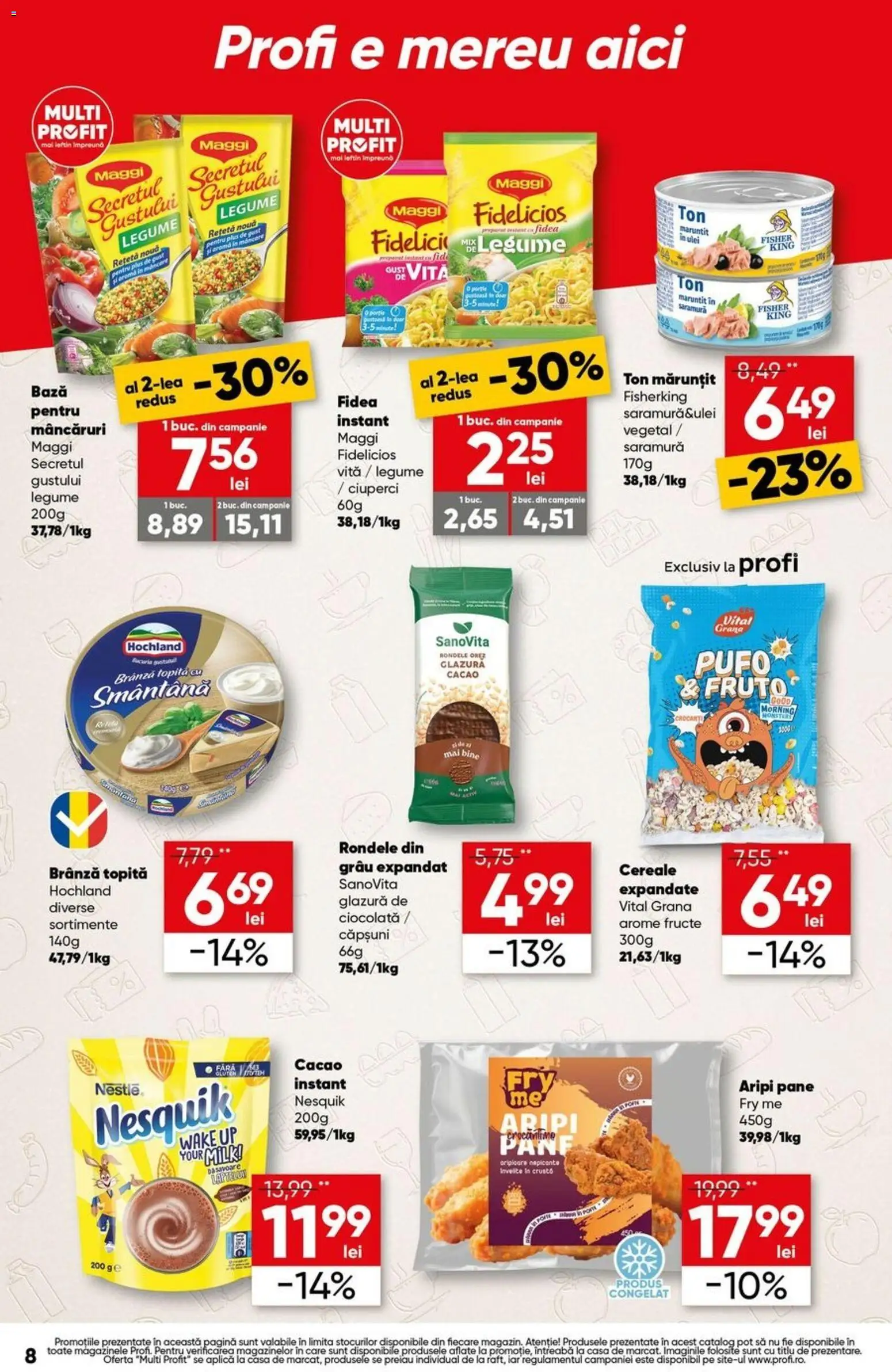 Catalog Profi 17 - 22 Septembrie 2026 | Pagina 8 | Produse: Aplică, Ciuperci, Cereale, Fructe