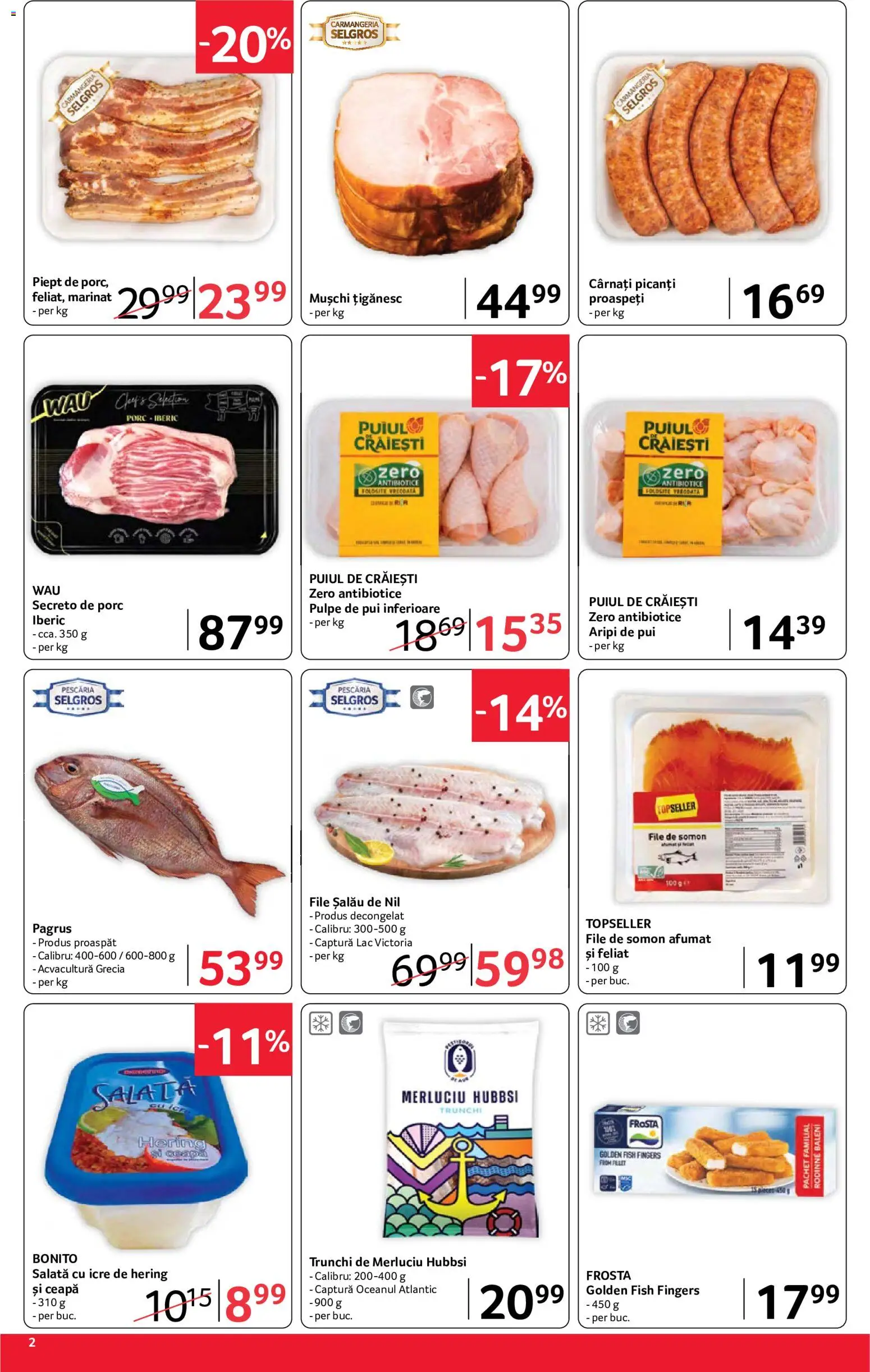 Catalog Selgros 18 - 30 Septembrie 2026 | Pagina 2 | Produse: Zero, Somon, Bonito, Ceapă