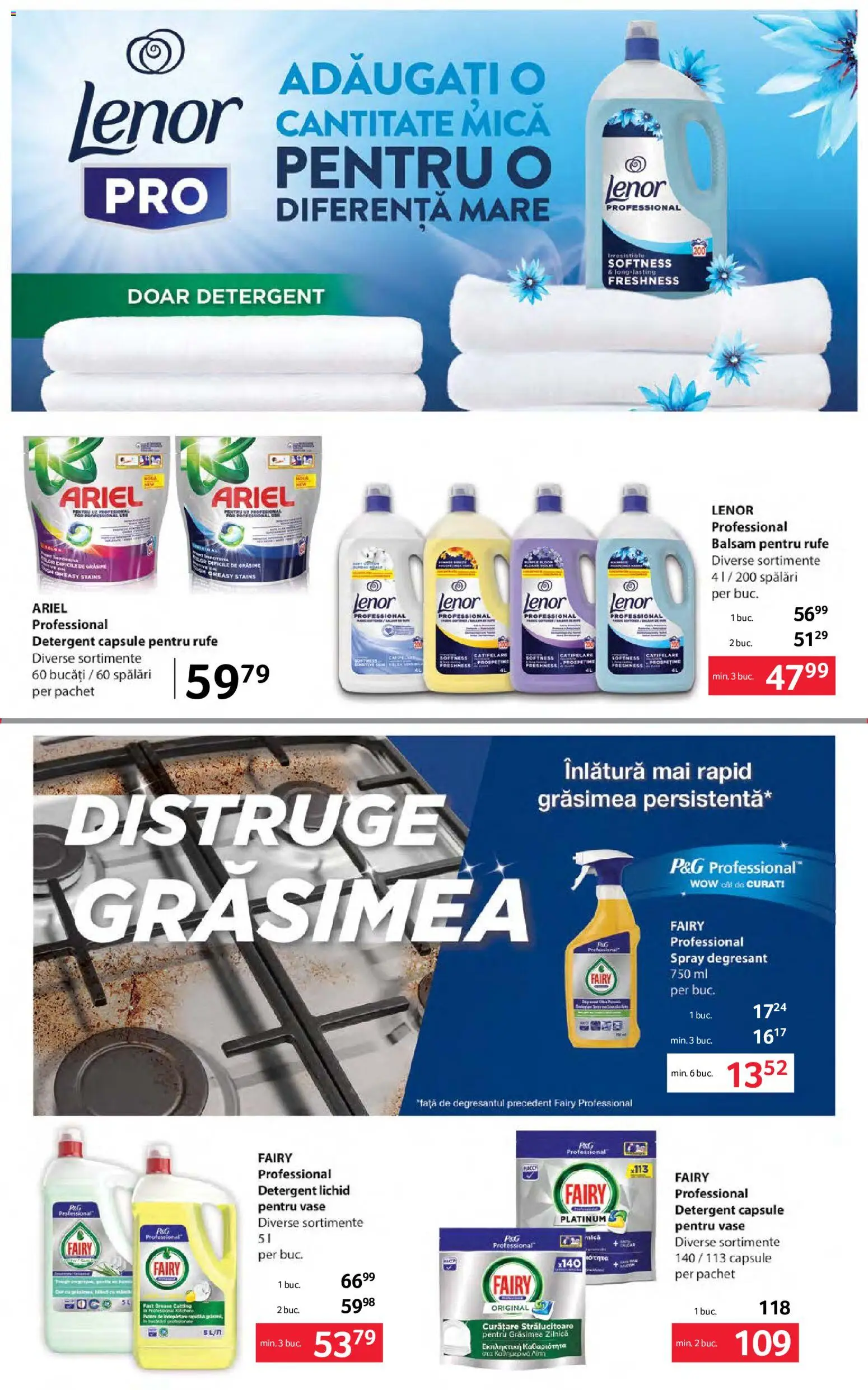 Catalog Selgros 18 - 30 Septembrie 2026 | Pagina 23 | Produse: Detergent Capsule, Balsam, Balsam pentru rufe, Detergent