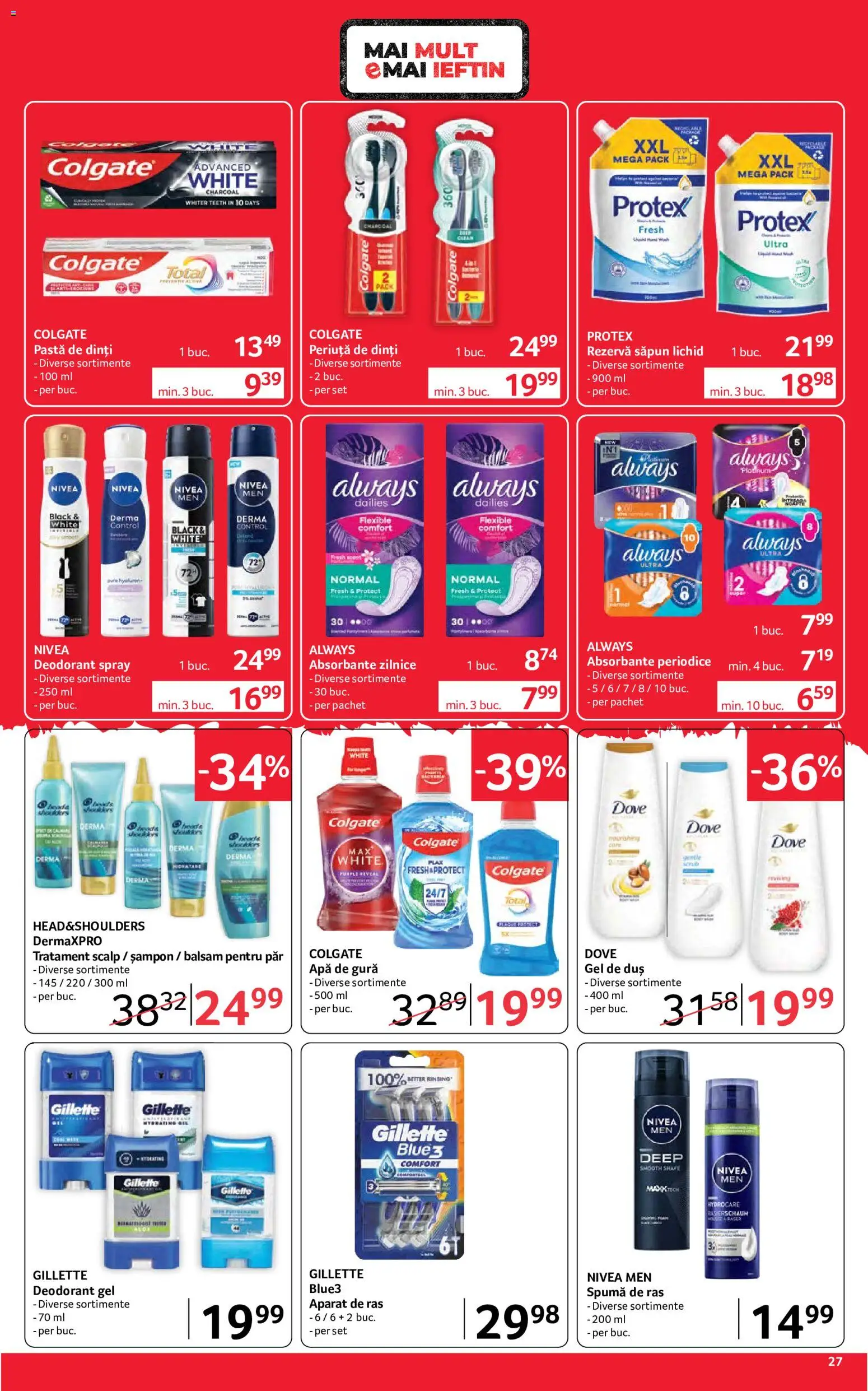 Catalog Selgros 18 - 30 Septembrie 2026 | Pagina 27 | Produse: Balsam, Săpun, Săpun lichid, Apă