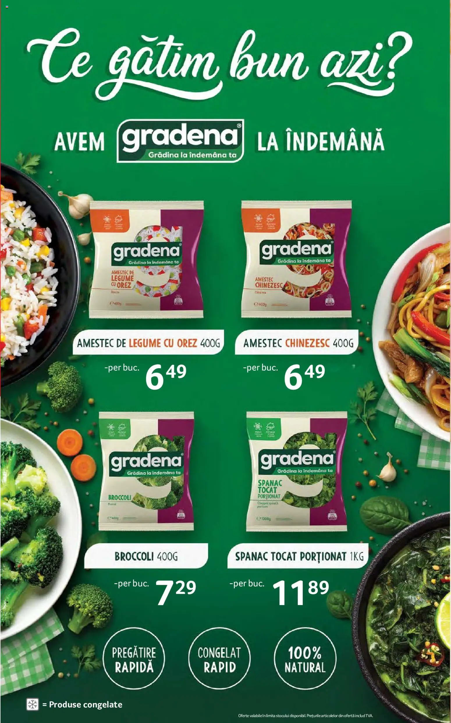 Catalog Selgros 18 - 30 Septembrie 2026 | Pagina 6 | Produse: Spanac, Orez, Amestec, Broccoli