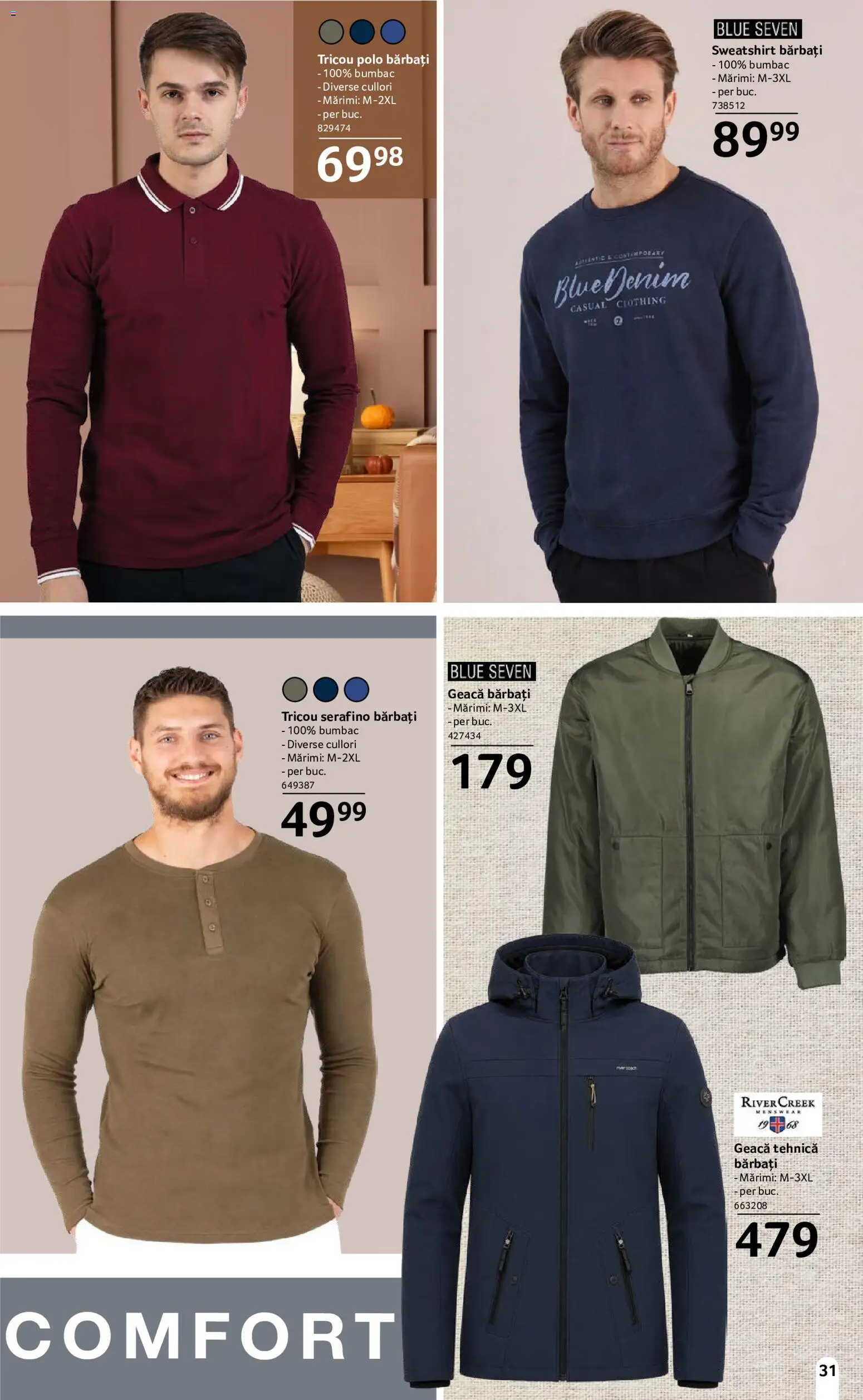 Catalog Selgros 18 Septembrie - 14 Octombrie 2026 | Pagina 31 | Produse: Tricou, Geacă