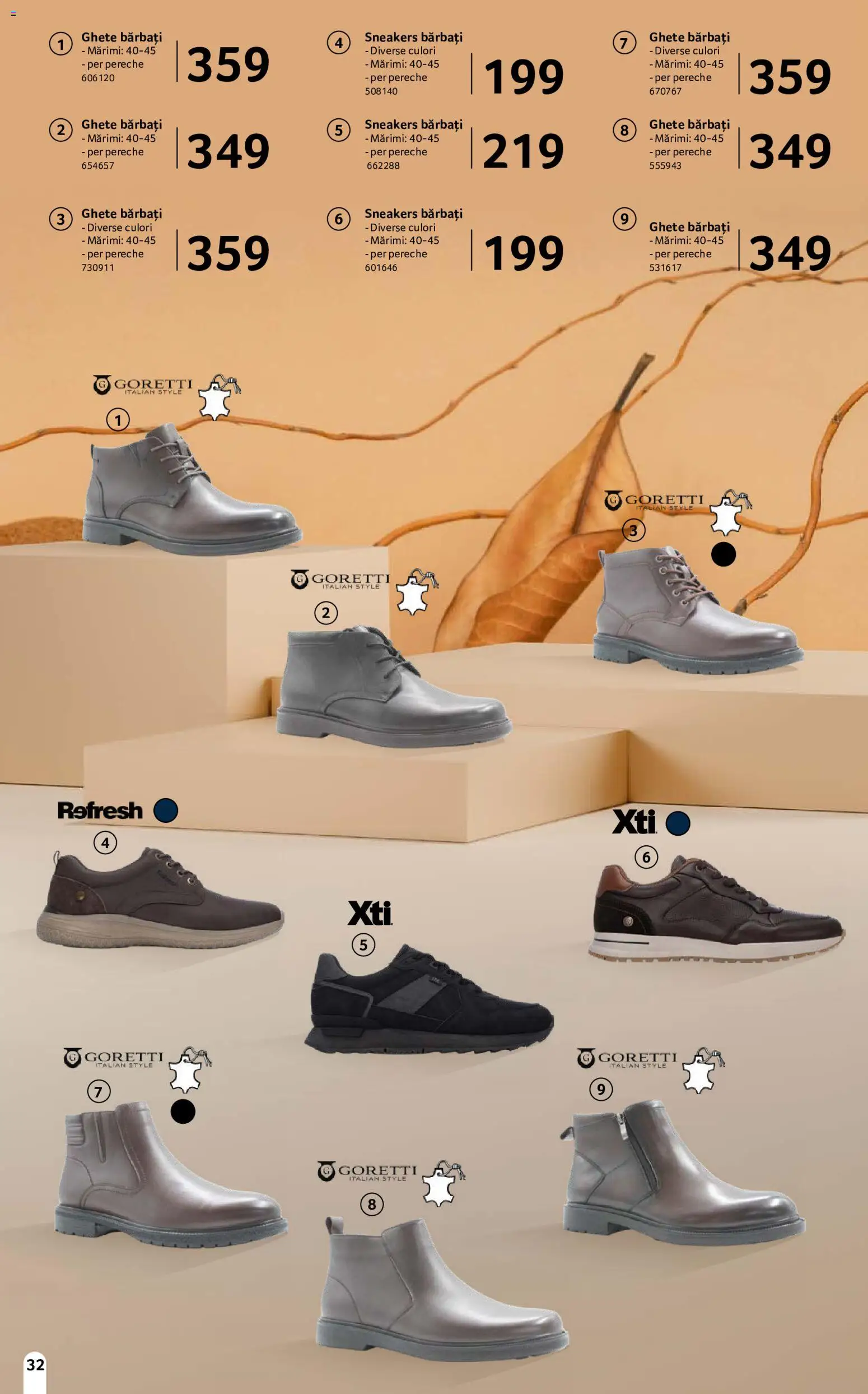 Catalog Selgros 18 Septembrie - 14 Octombrie 2026 | Pagina 32 | Produse: Style, Ghete
