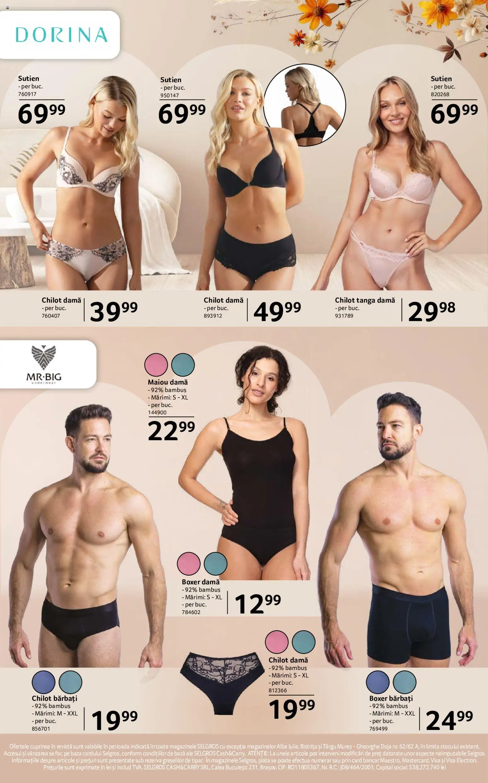 Catalog Selgros 18 Septembrie - 14 Octombrie 2026 | Pagina 34 | Produse: Cif, Alba, Maiou, Sutien