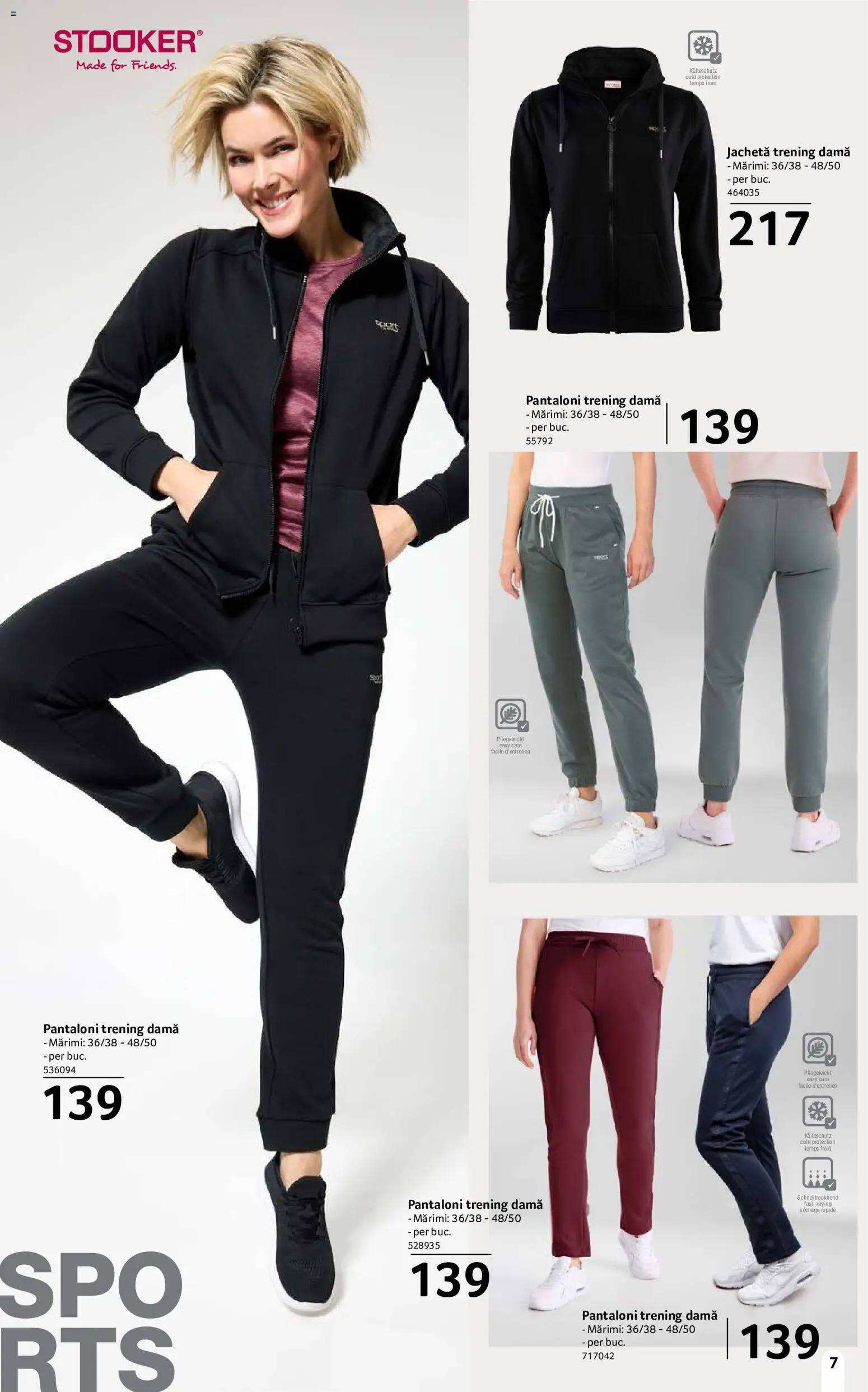 Catalog Selgros 18 Septembrie - 14 Octombrie 2026 | Pagina 7 | Produse: Jachetă, Trening, Pantaloni